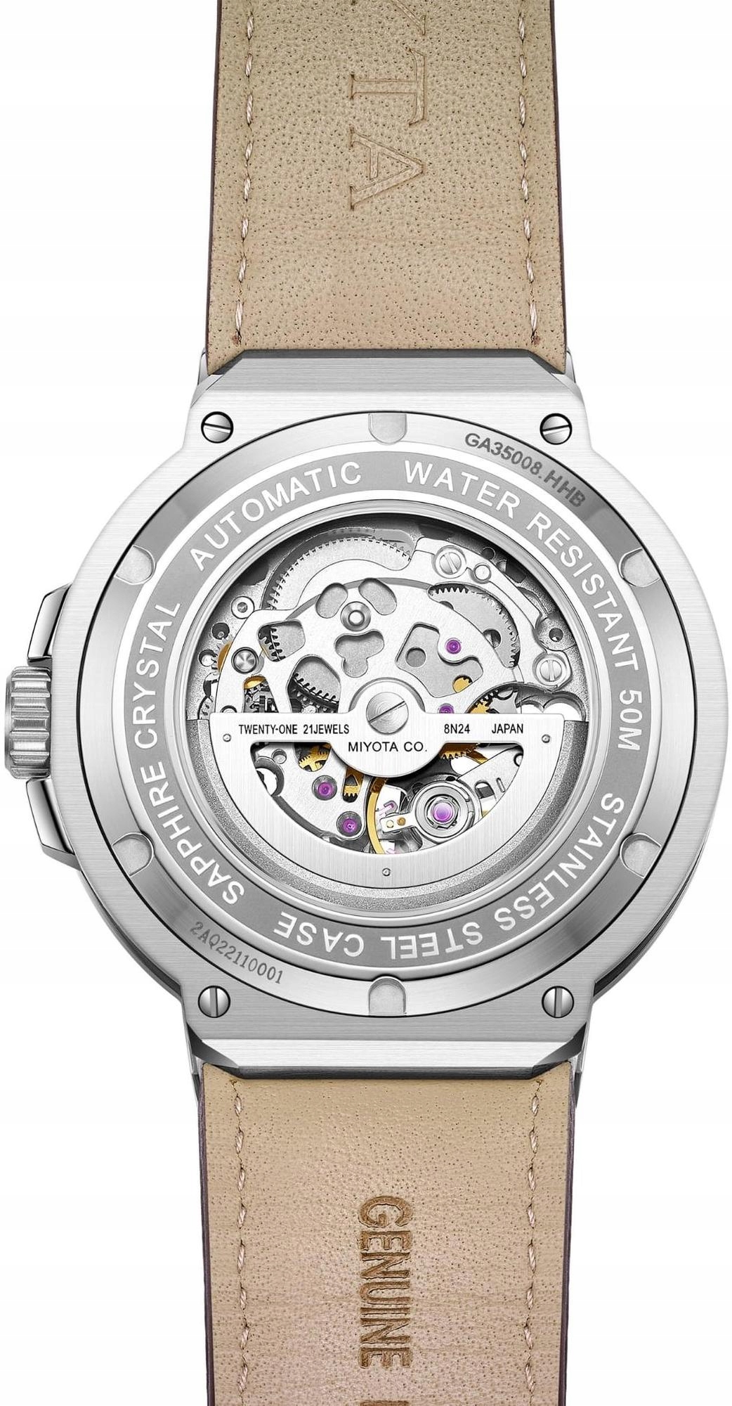 Automatyczny mechanizm Miyota 8N24 – Technologia w służbie stylu