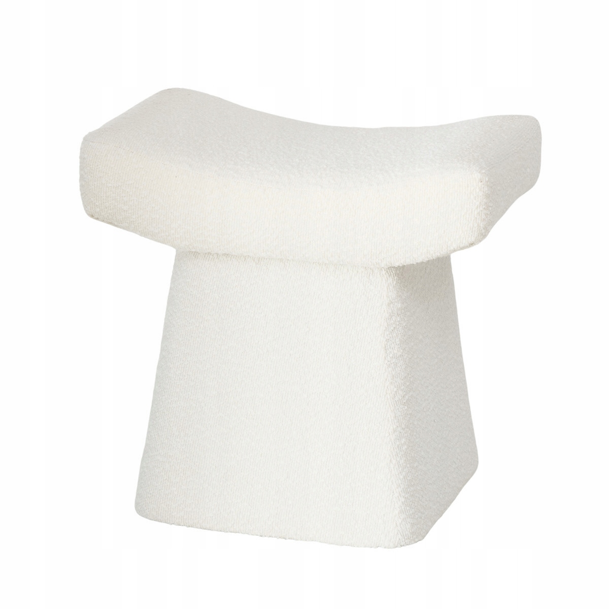 Taboret w pluszowym obiciu LIDAL – Komfort i elegancja w Twoim wnętrzu