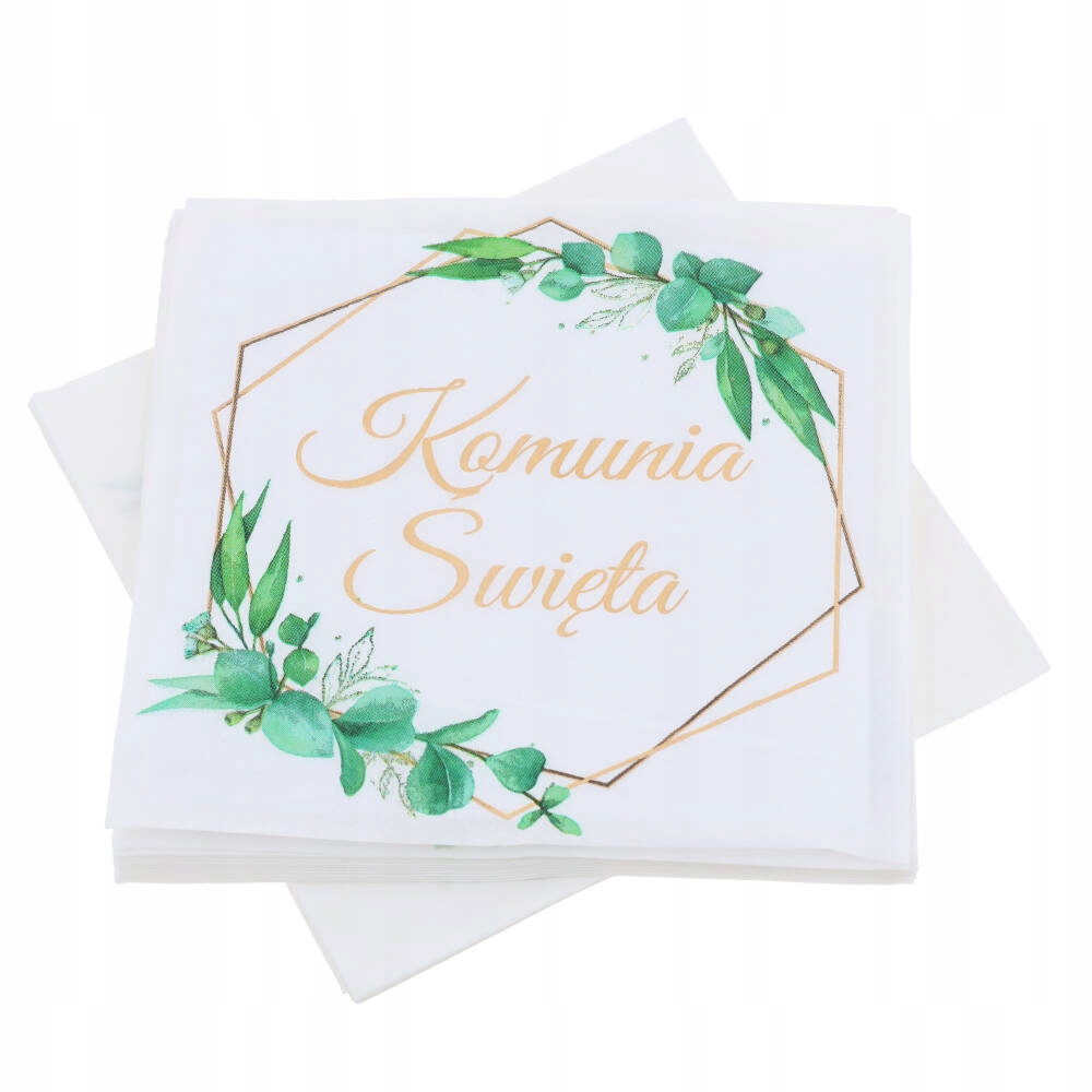 Komplet Pokrowców i Serwetek na Komunię Świętą