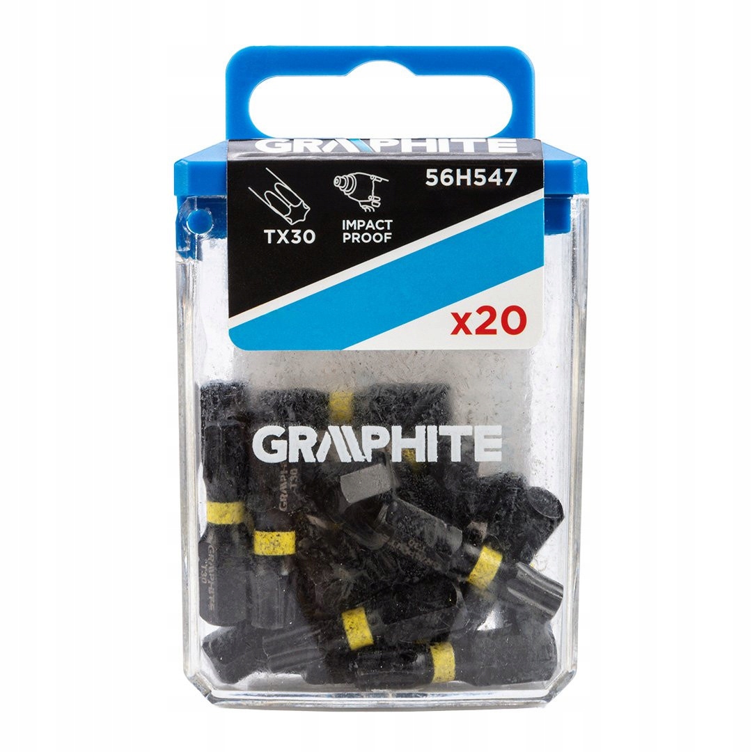 Bity udarowe TX30 x 25 mm, 20 szt. – Niezbędne narzędzie dla każdego majsterkowicza