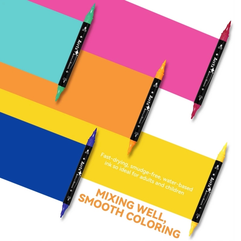 Żywe kolory dla artystów i hobbystów – Idealny zestaw do rysowania