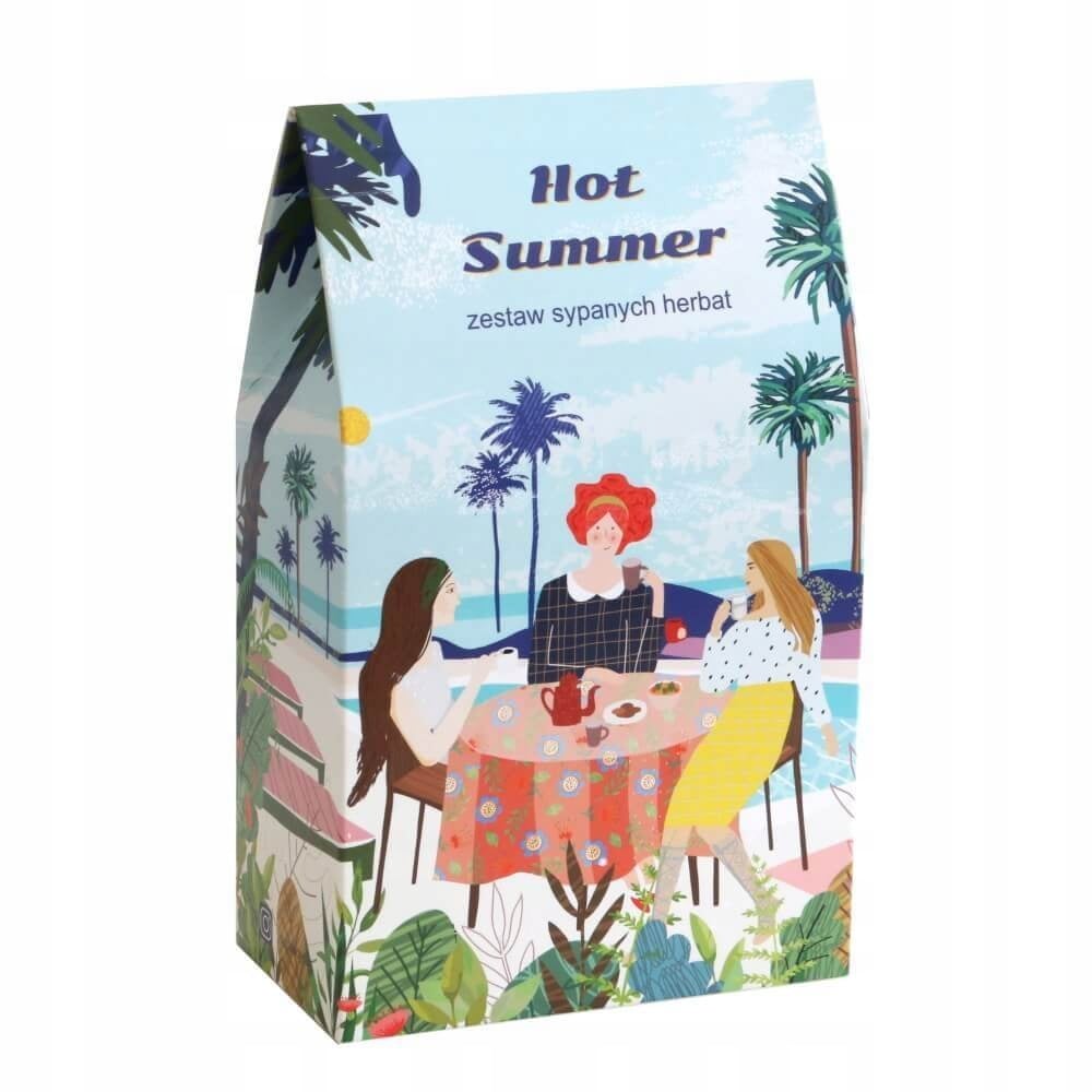 Gorący BOX z letnim zestawem herbat dla koleżanki Kod producenta upominek prezent jesień dla jesieniary