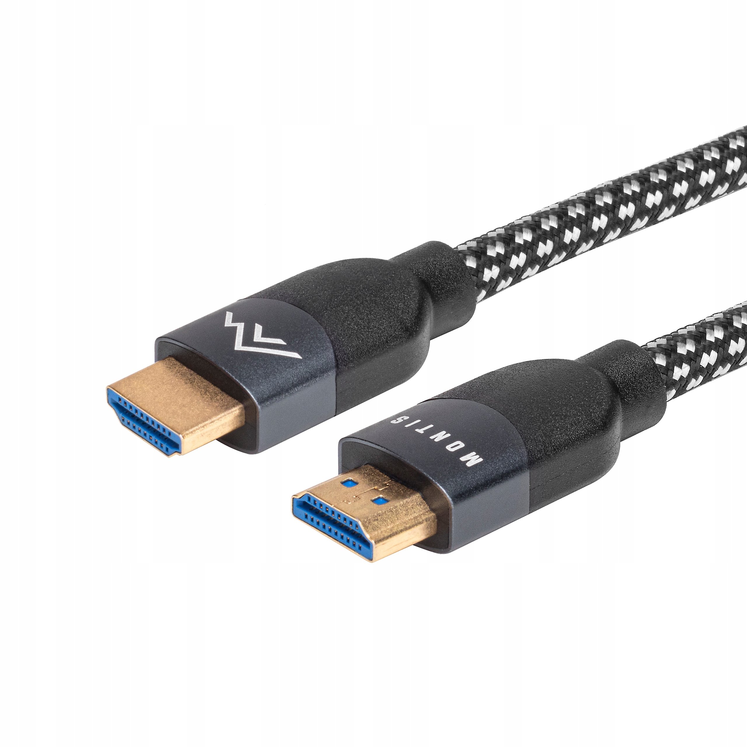 Kabel HDMI-HDMI 2.1 8K 1m Montis MT163-1 – Wysoka jakość obrazu i dźwięku