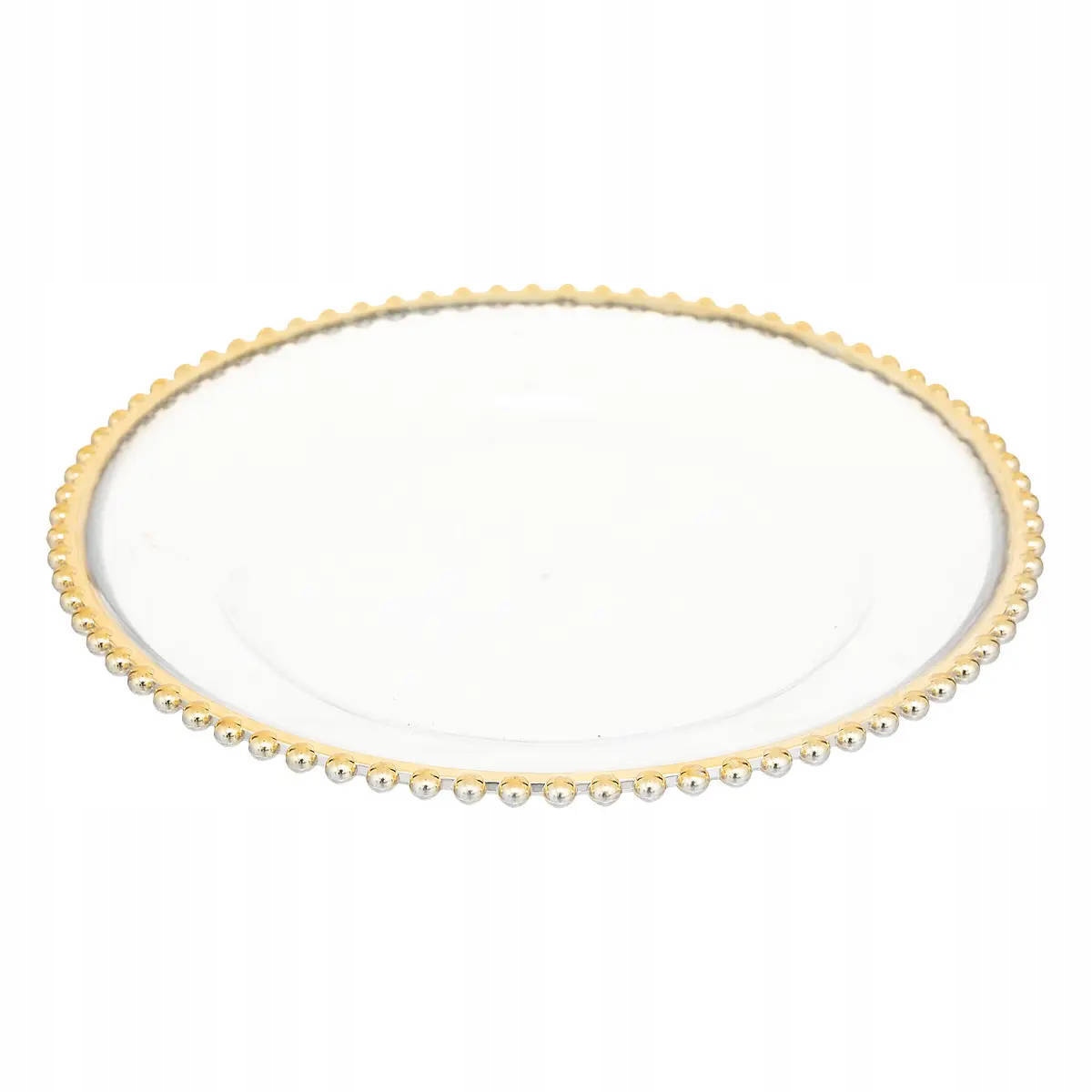 Atmosphera Podtalerz ze złotym brzegiem, Ø 32 cm – Elegancja na Twoim stole