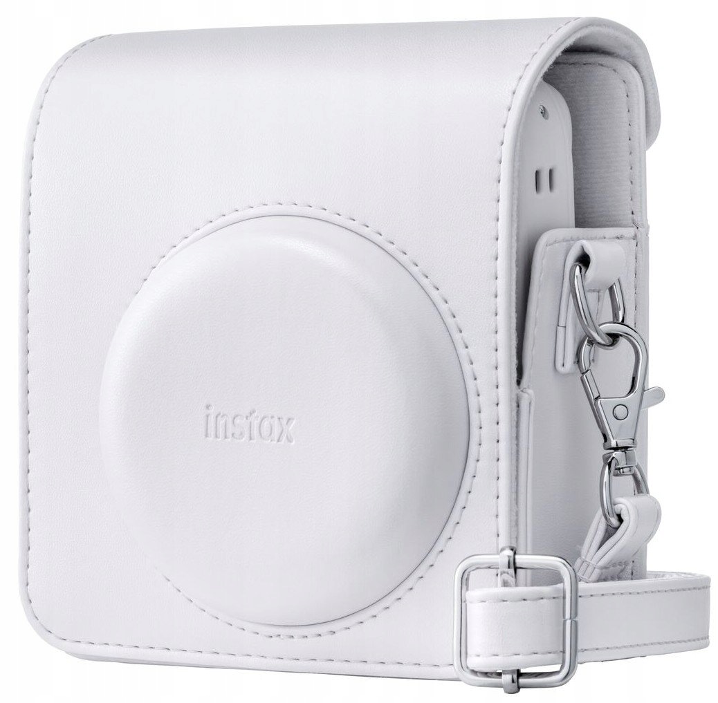 Fujifilm instax mini 13 futerał - Clay White – Idealna ochrona dla Twojego aparatu