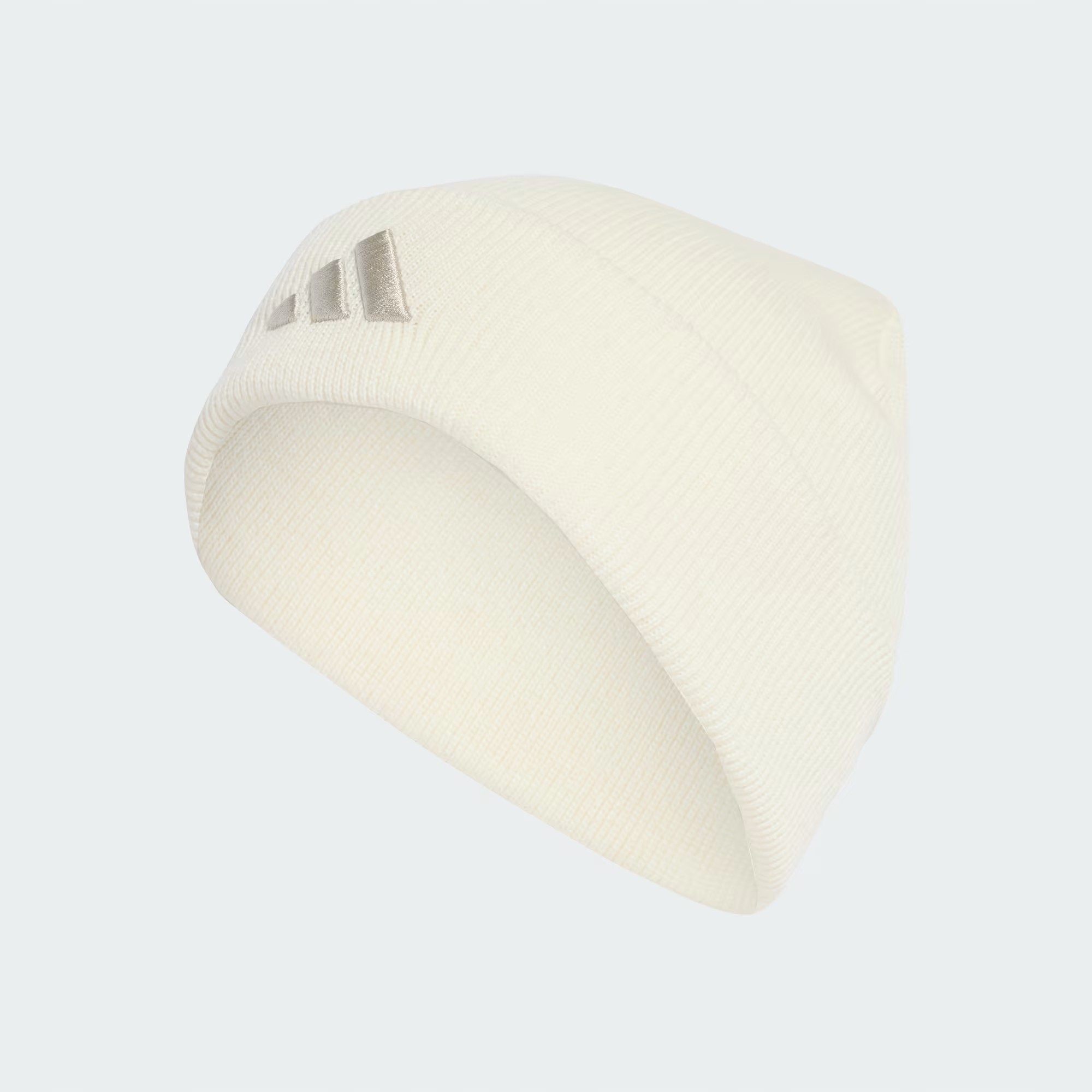 Czapka New Logo Beanie Cuff kremowy JX5745 – Styl i komfort na każdą okazję