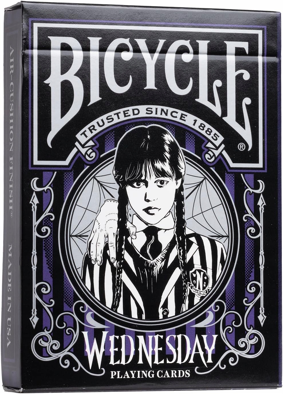 Karty Wednesday BICYCLE – Wejdź do mrocznego świata Akademii Nevermore