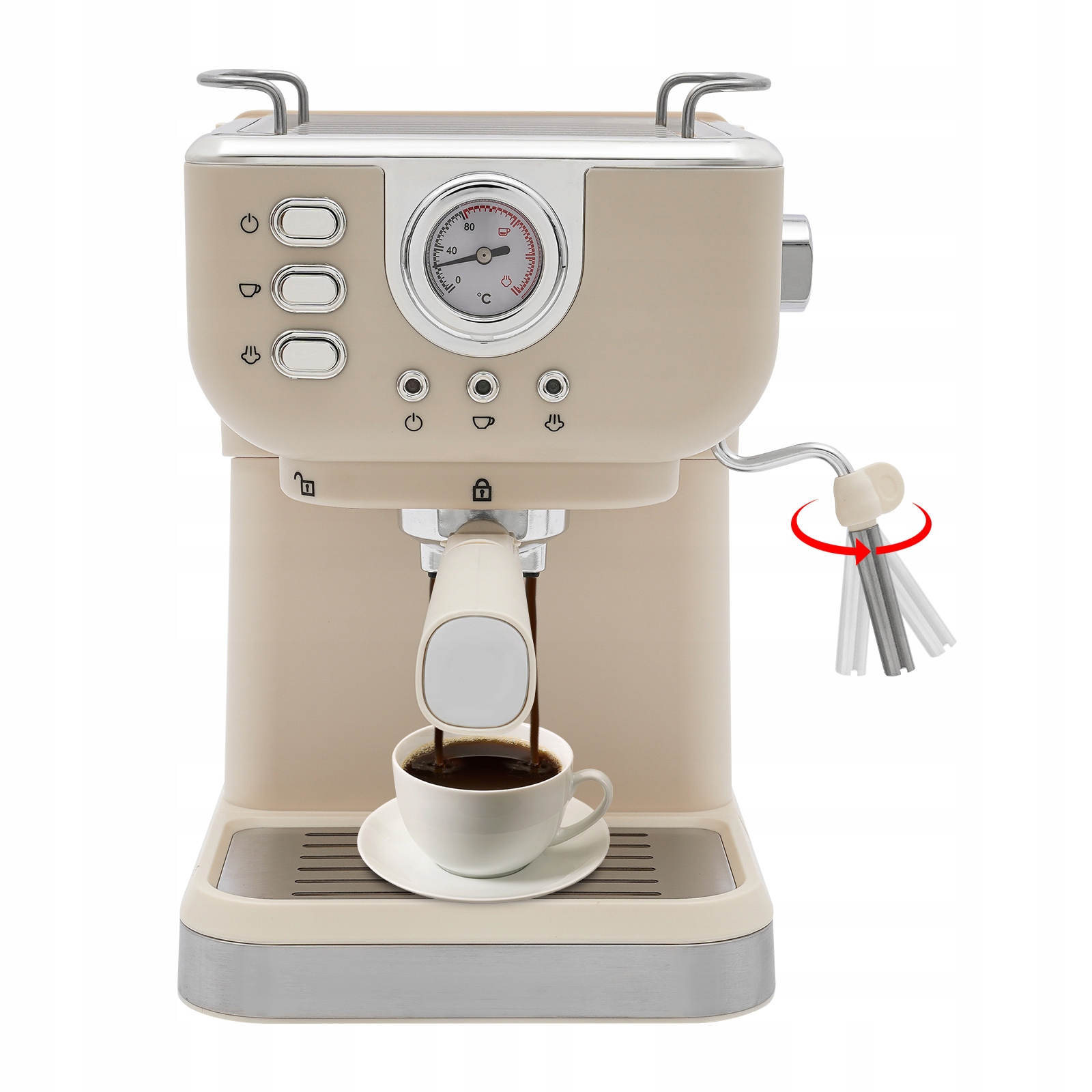 Wszechstronność przygotowania – Espresso, cappuccino i gorąca woda