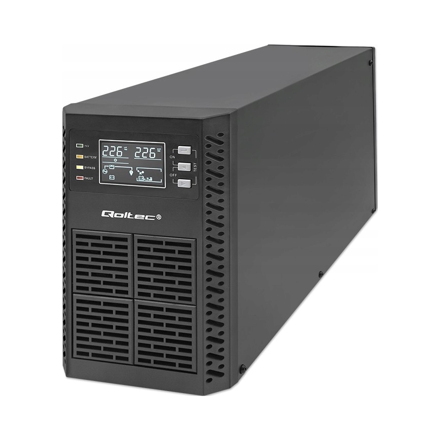 Qoltec Zasilacz awaryjny UPS 2kVA 2000W – Niezawodne źródło zasilania