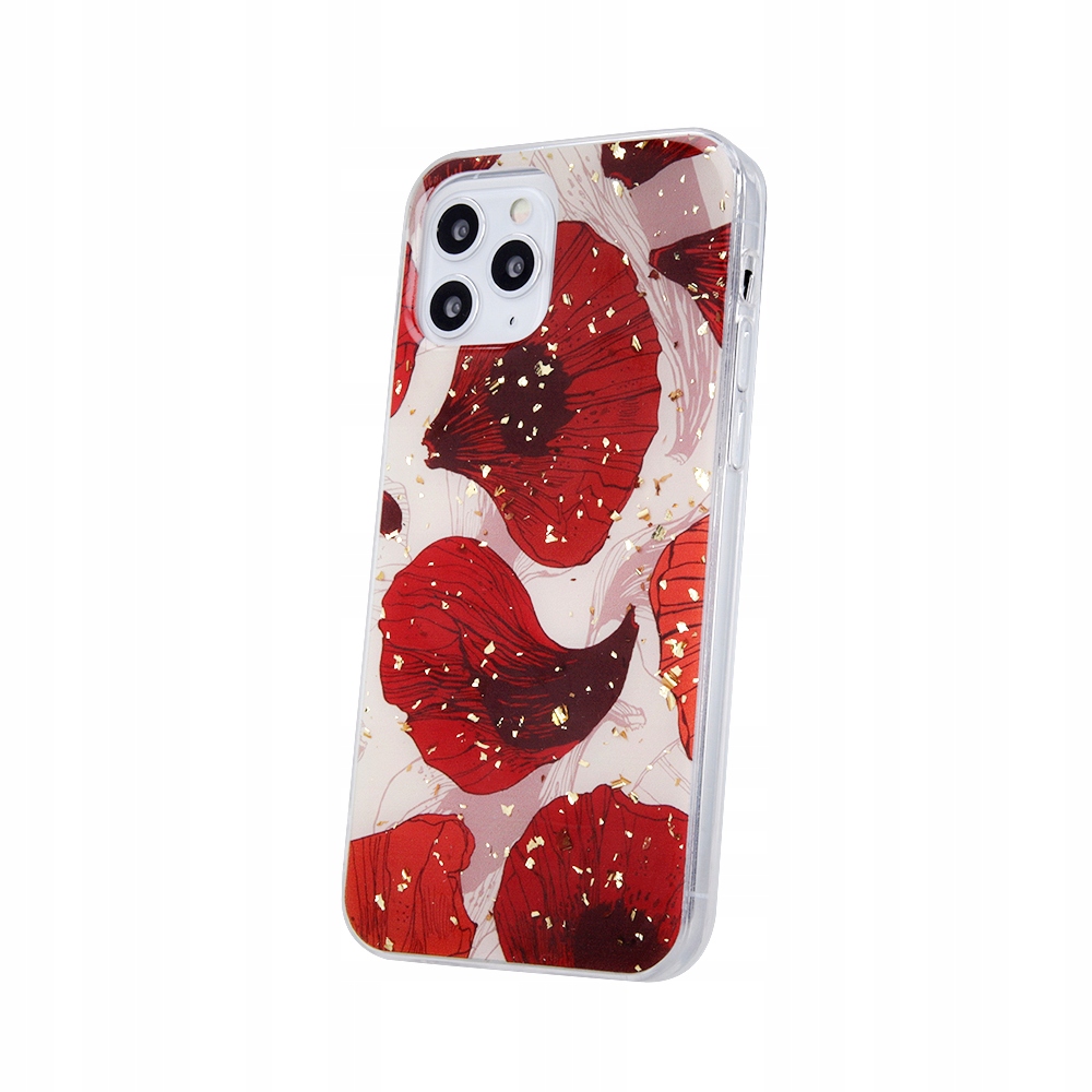Etui Gold Glam do Samsung A02S Poppy – Styl i ochrona w jednym