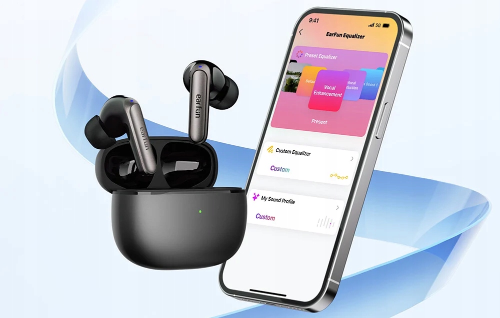 Personalizacja dźwięku za pomocą aplikacji EarFun Audio