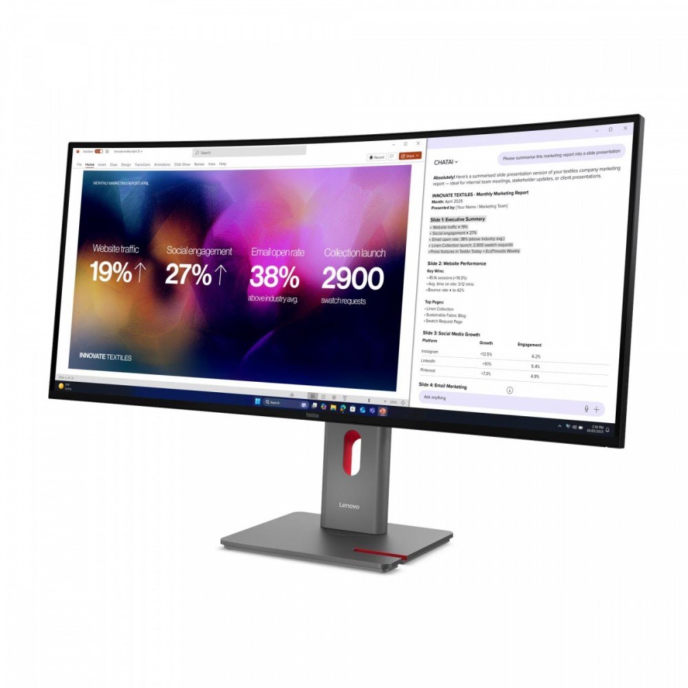 Zakrzywiony ekran z proporcjami 21:9