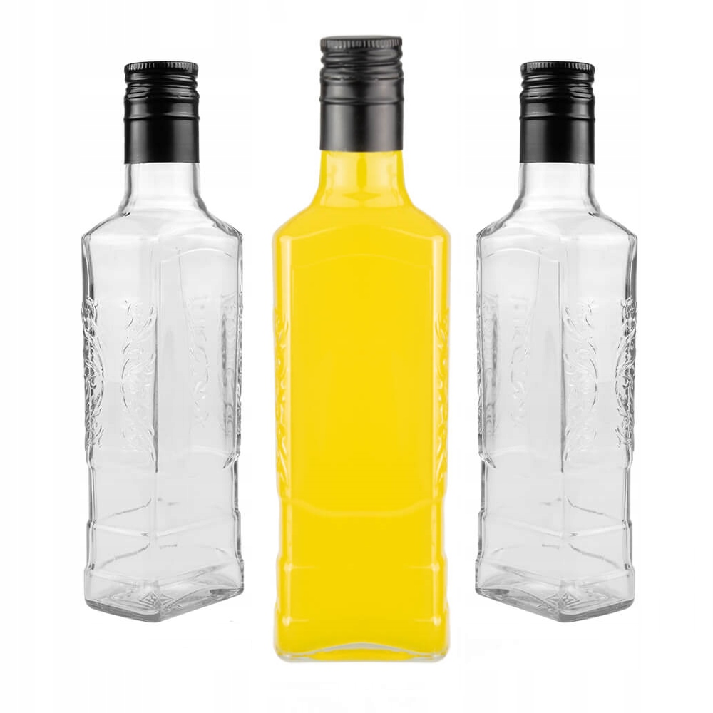 5X Butelka PIONIER MOSKWA 250 ml – Eleganckie opakowanie na nalewki i wino