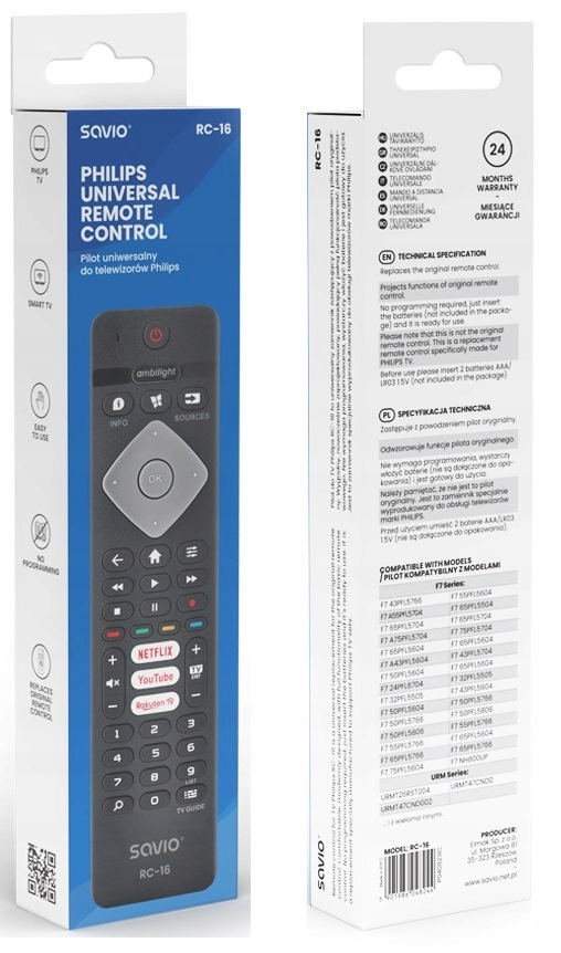 Intuicyjna obsługa i klasyczny design