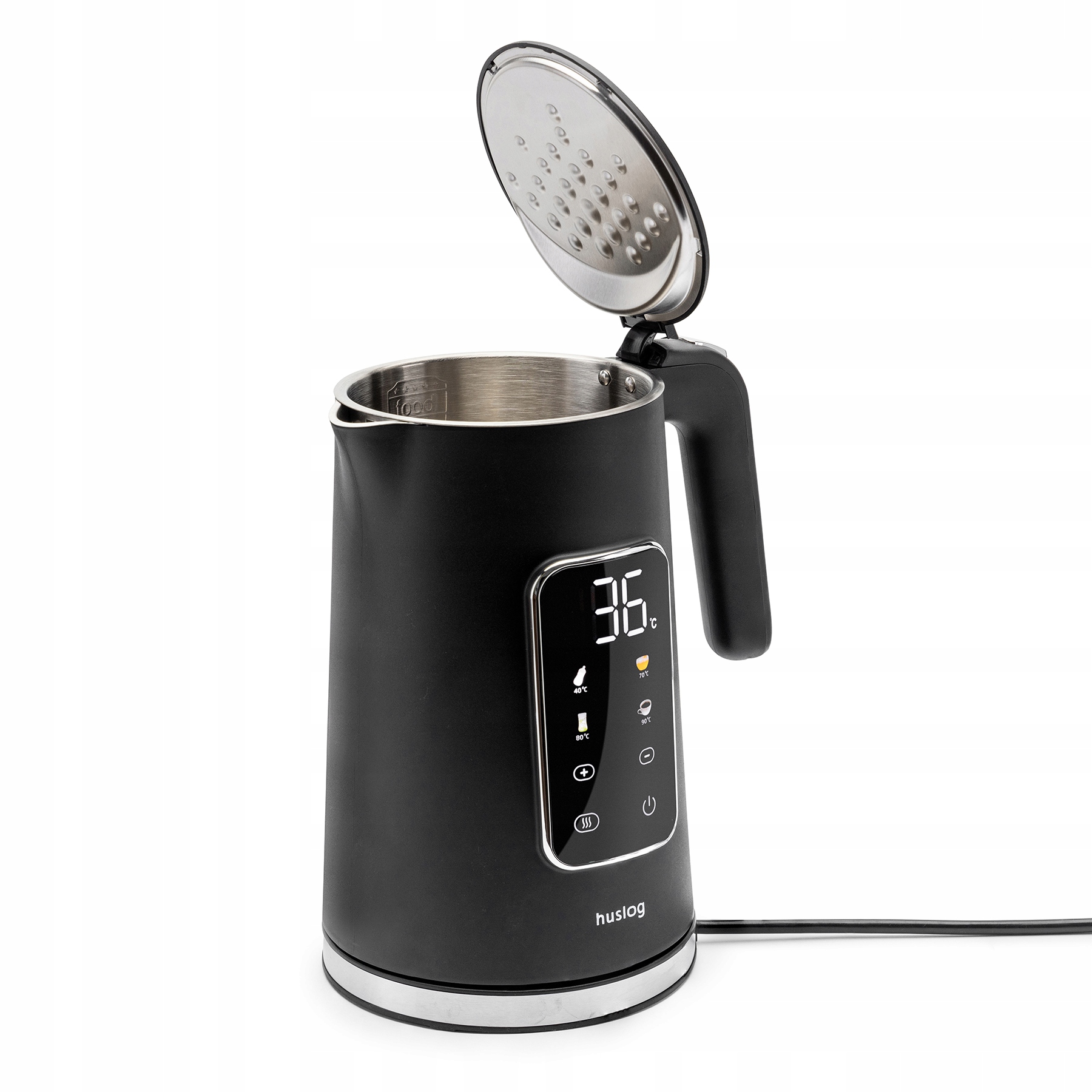 Huslog Czajnik z panelem dotykowym 1,7 – Nowoczesne gotowanie w Twojej kuchni