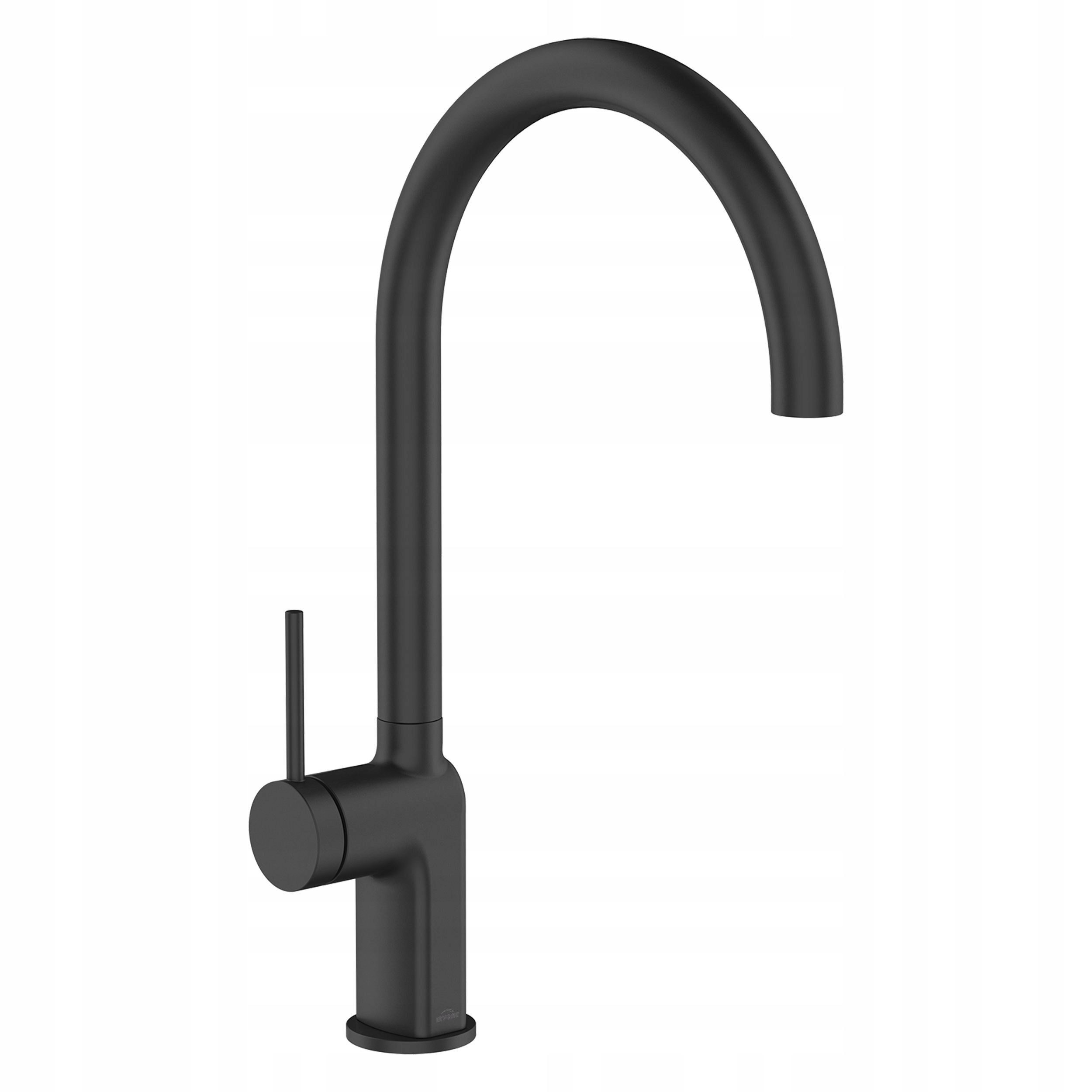 Bateria kuchenna Invena MIXER KITCHEN KAWALA BLACK – Elegancja i funkcjonalność w Twojej kuchni