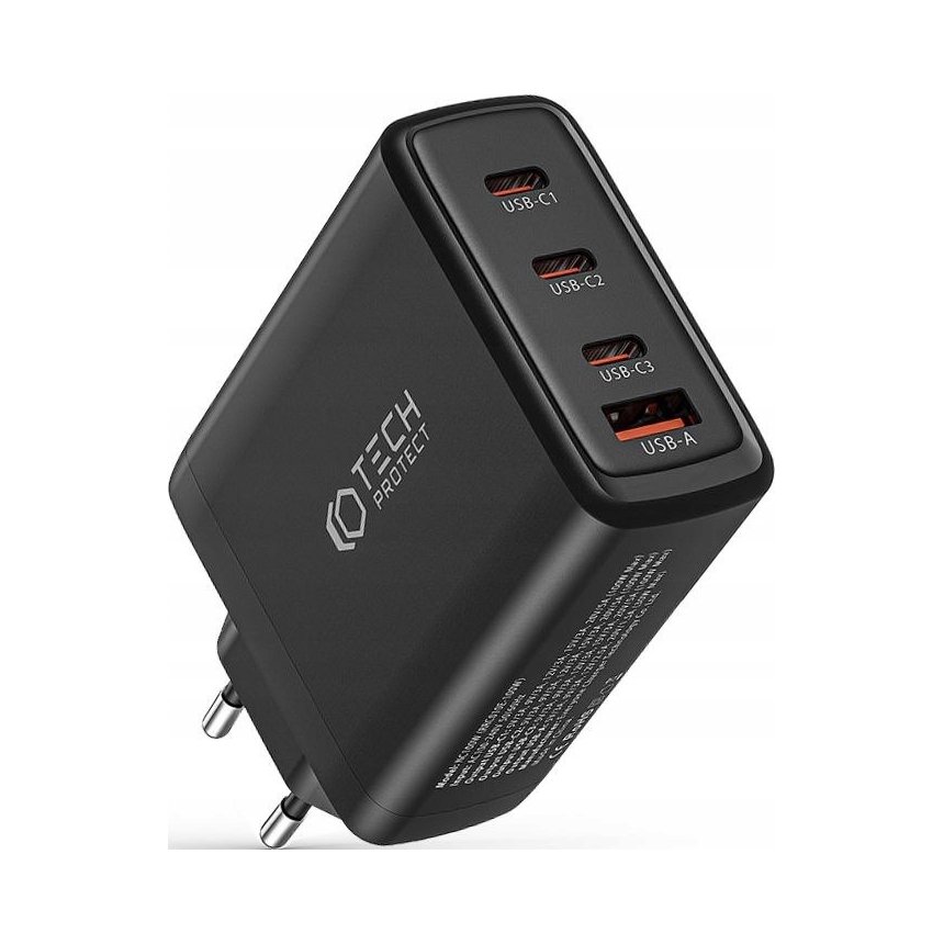 Cztery porty USB – Wydajne ładowanie dla smartfonów, tabletów i laptopów