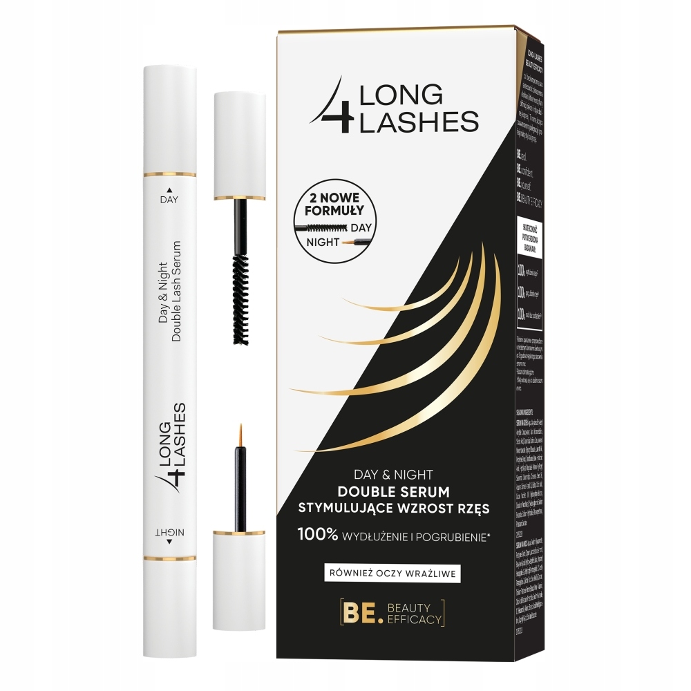 LONG4LASHES Day & Night Double Serum – Stymulacja wzrostu rzęs przez całą dobę