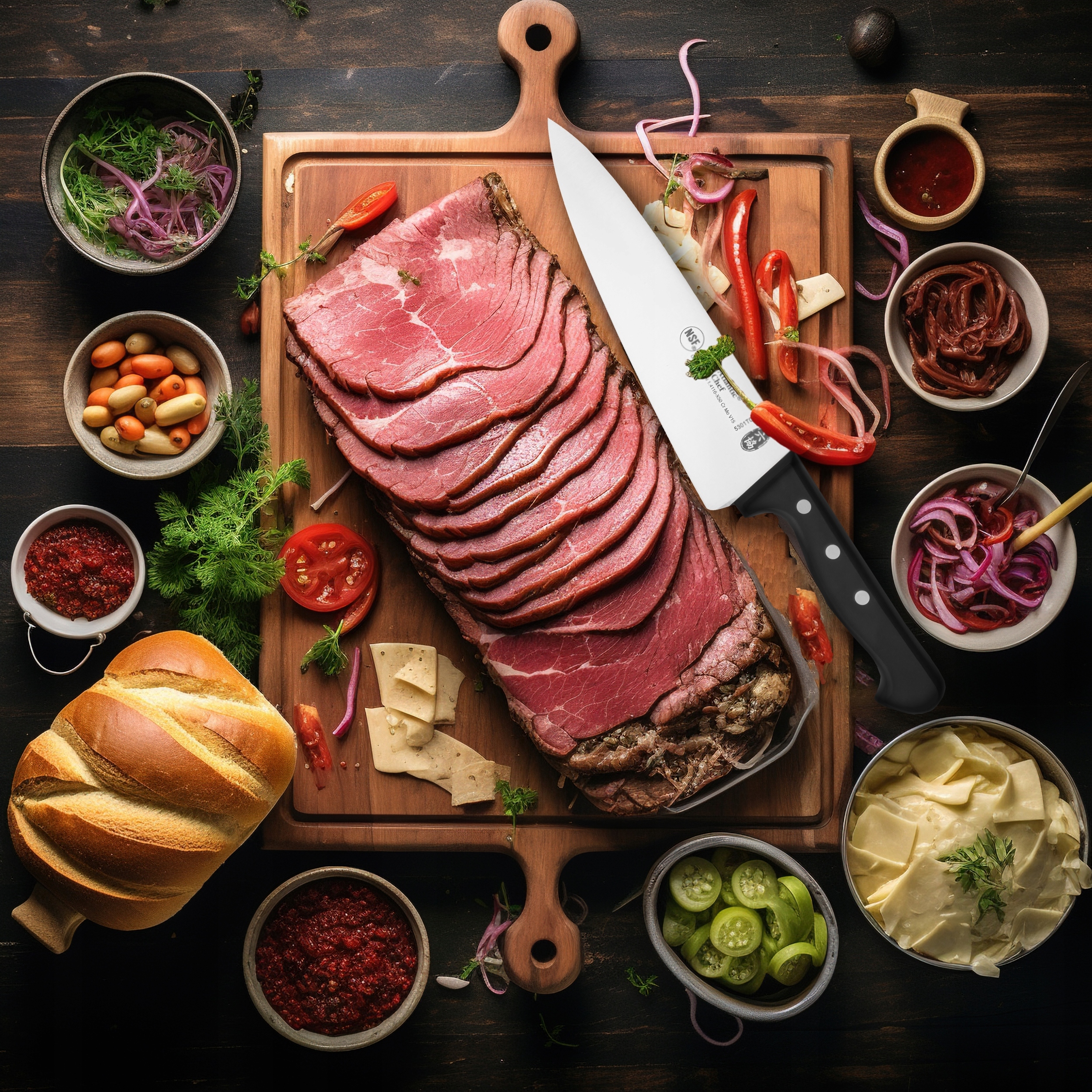 Wszechstronność w kuchni – Krojenie warzyw, owoców, mięsa i chleba