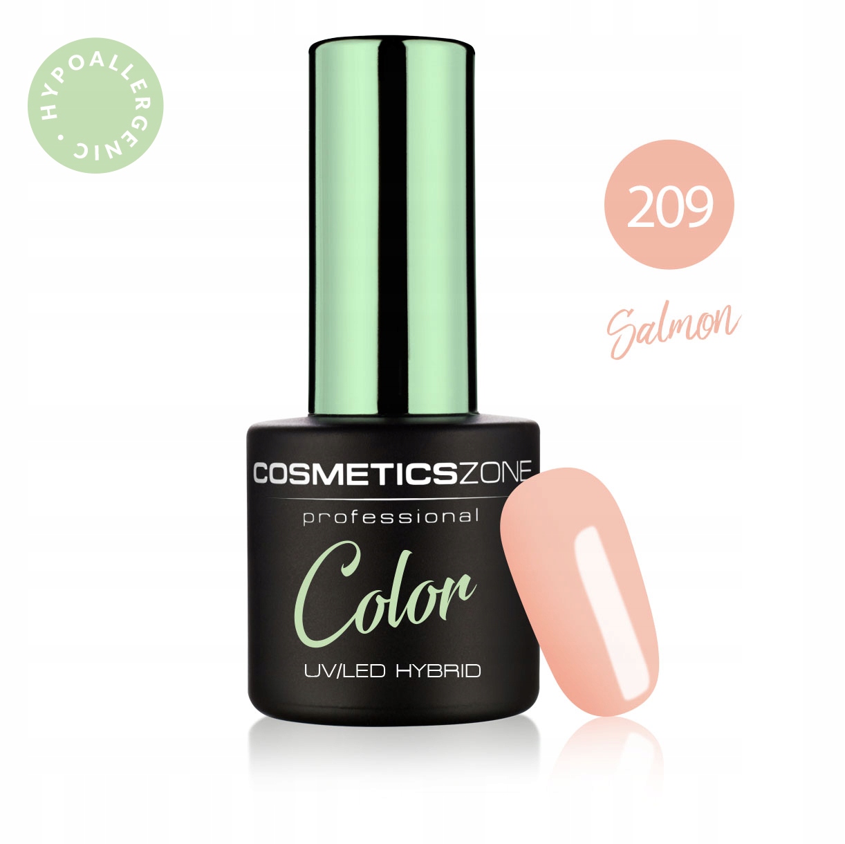COSMETICS ZONE LAKIER HYBRYDOWY KOLOR 7ML - NR 209 EAN (GTIN) 5903876980962