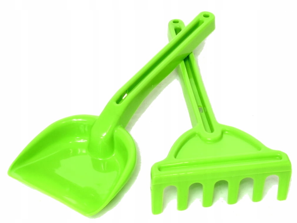 Łopatka i grabki do piasku 26cm Baja – Idealny zestaw do zabawy na świeżym powietrzu