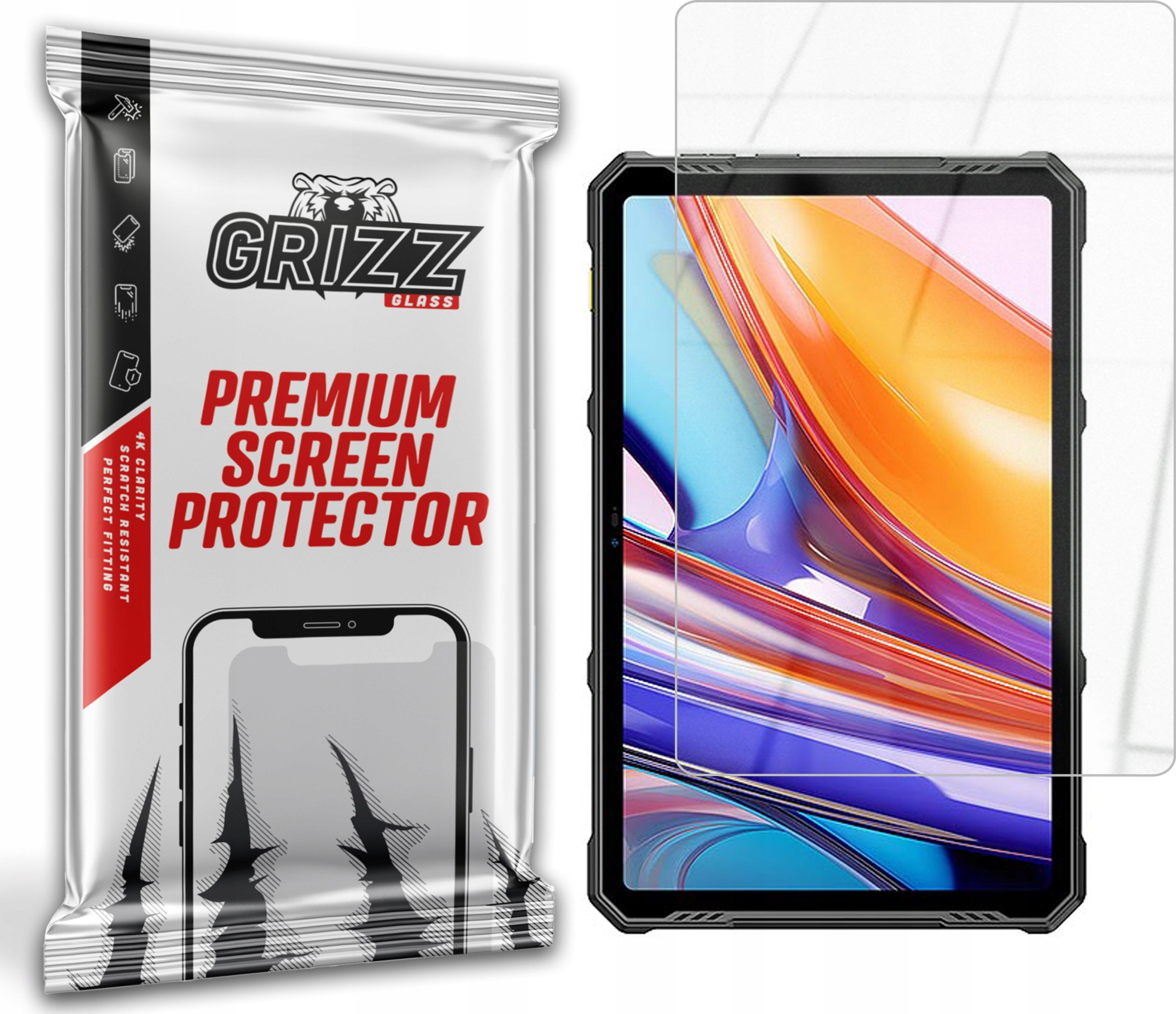 GrizzGlass Szkło hybrydowe GrizzGlass HybridGlass do Ulefone Armor Pad 3 Pro – Doskonała ochrona dla Twojego urządzenia