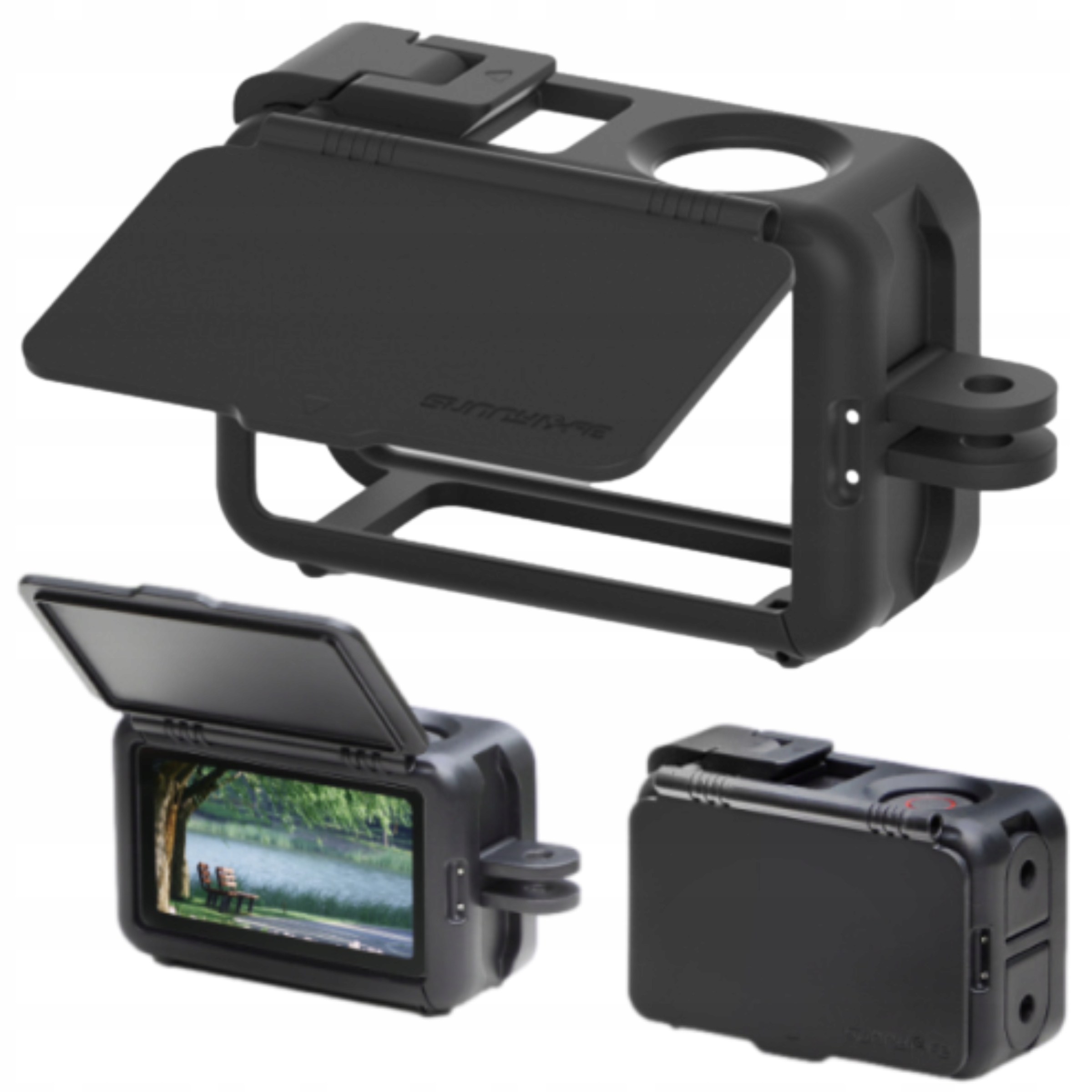 Etui Hard Case Osłona Ochronna Na Ekran Kamerę do DJI OSMO ACTION 5 Pro / 4 / 3 – Idealna ochrona dla Twojej kamery