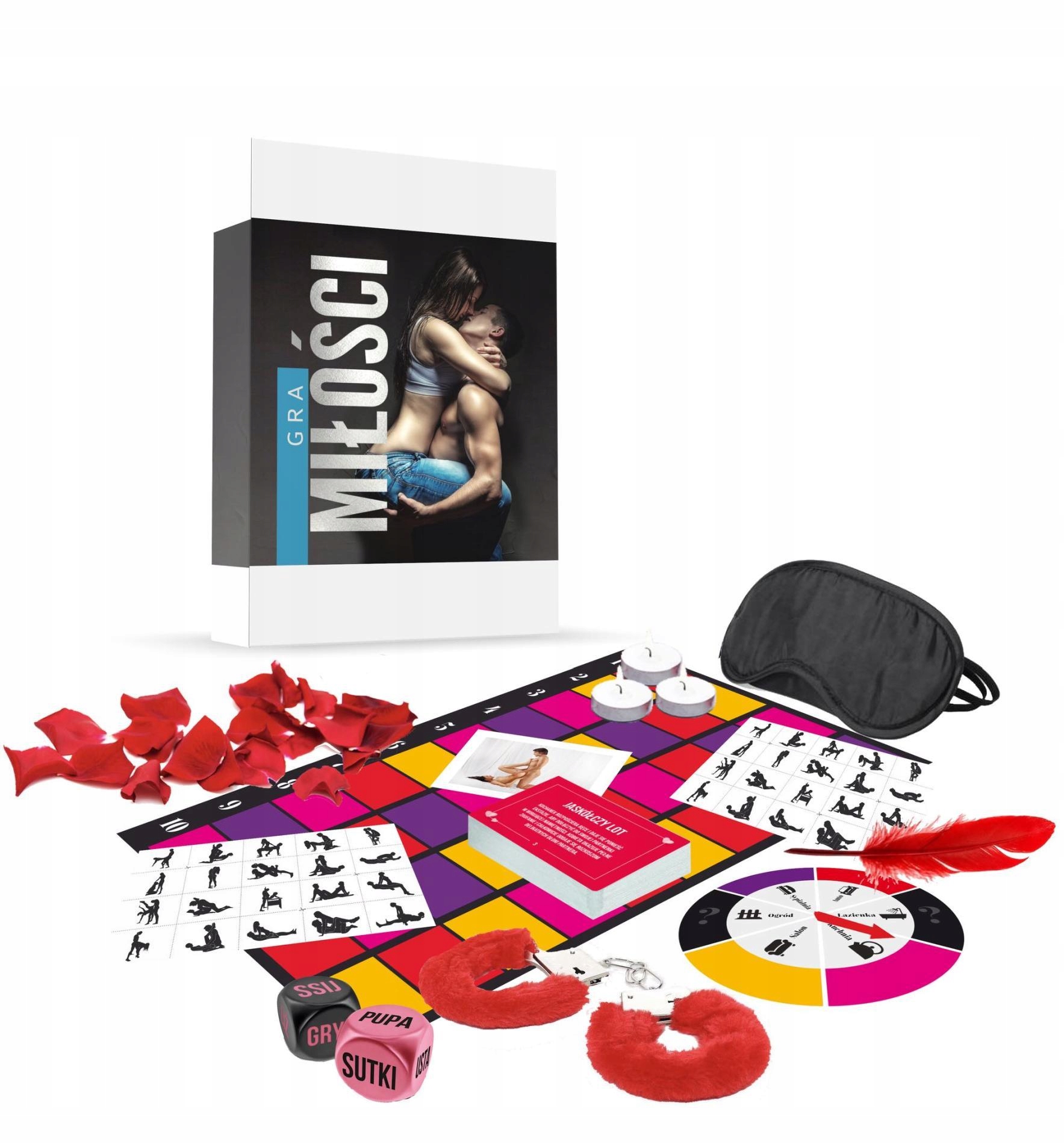 Zawartość i akcesoria w eleganckim pudełku