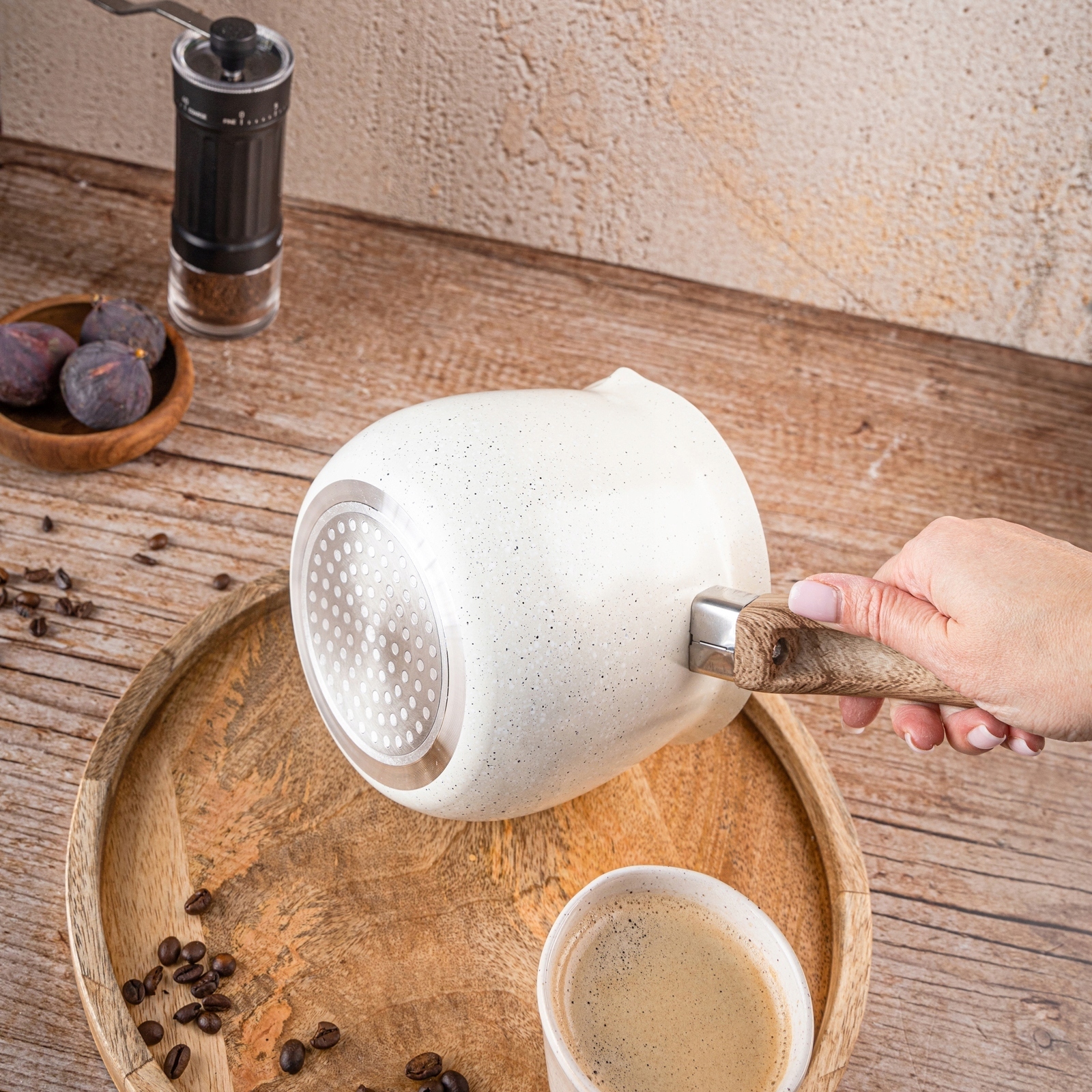 Stylowy Design w Kolorze Marmurkowym – Elegancja w Twojej Kuchni