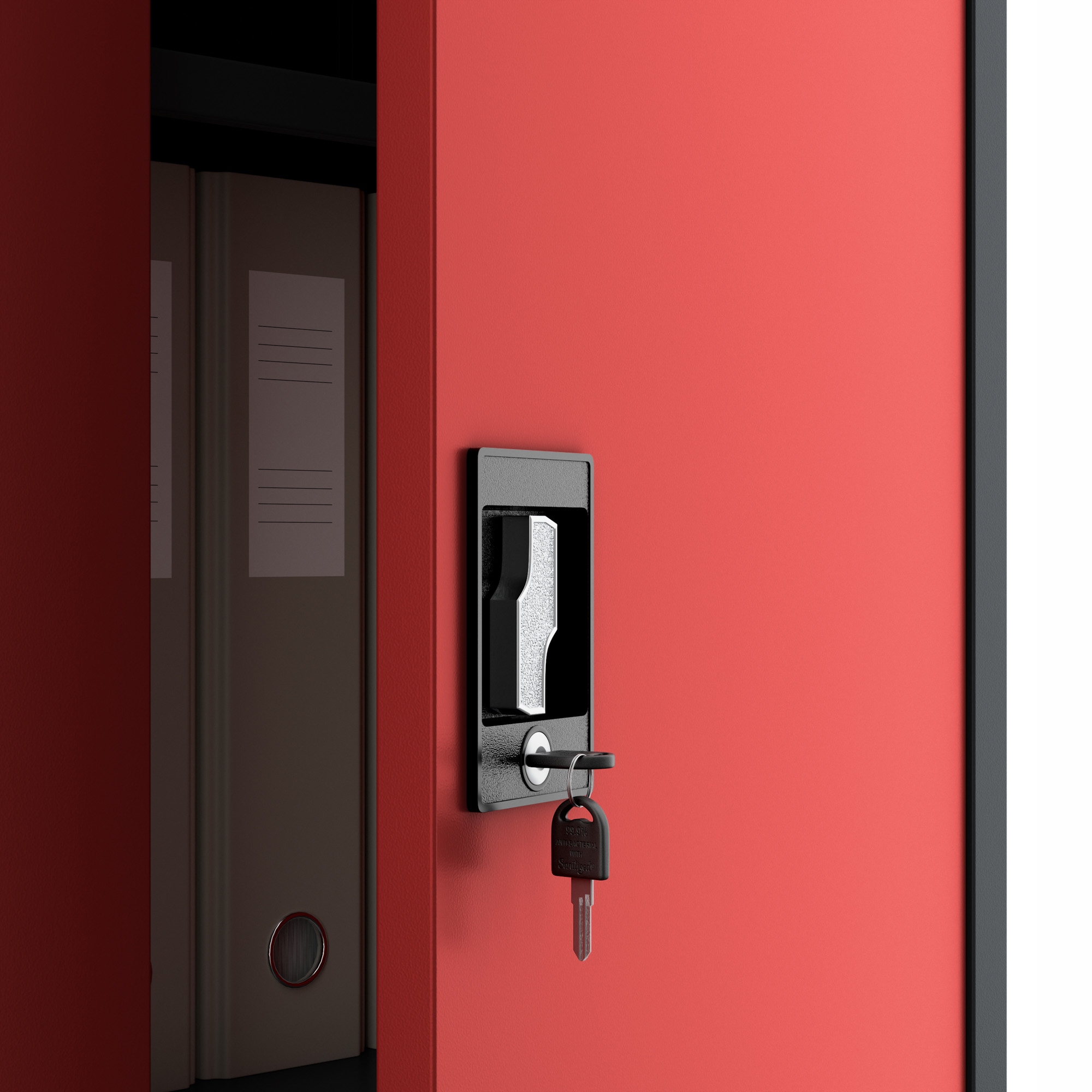 Bezpieczny zamek ryglowany w trzech punktach