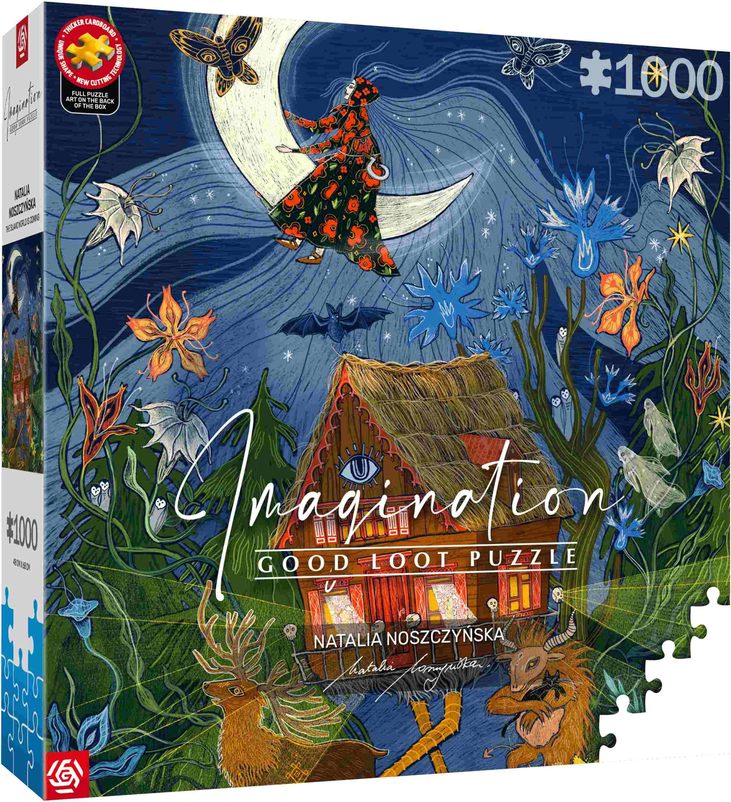 Puzzle 1000 Natalia Noszczyńska Słowiański Świat – Odkryj magię sztuki w swoim domu