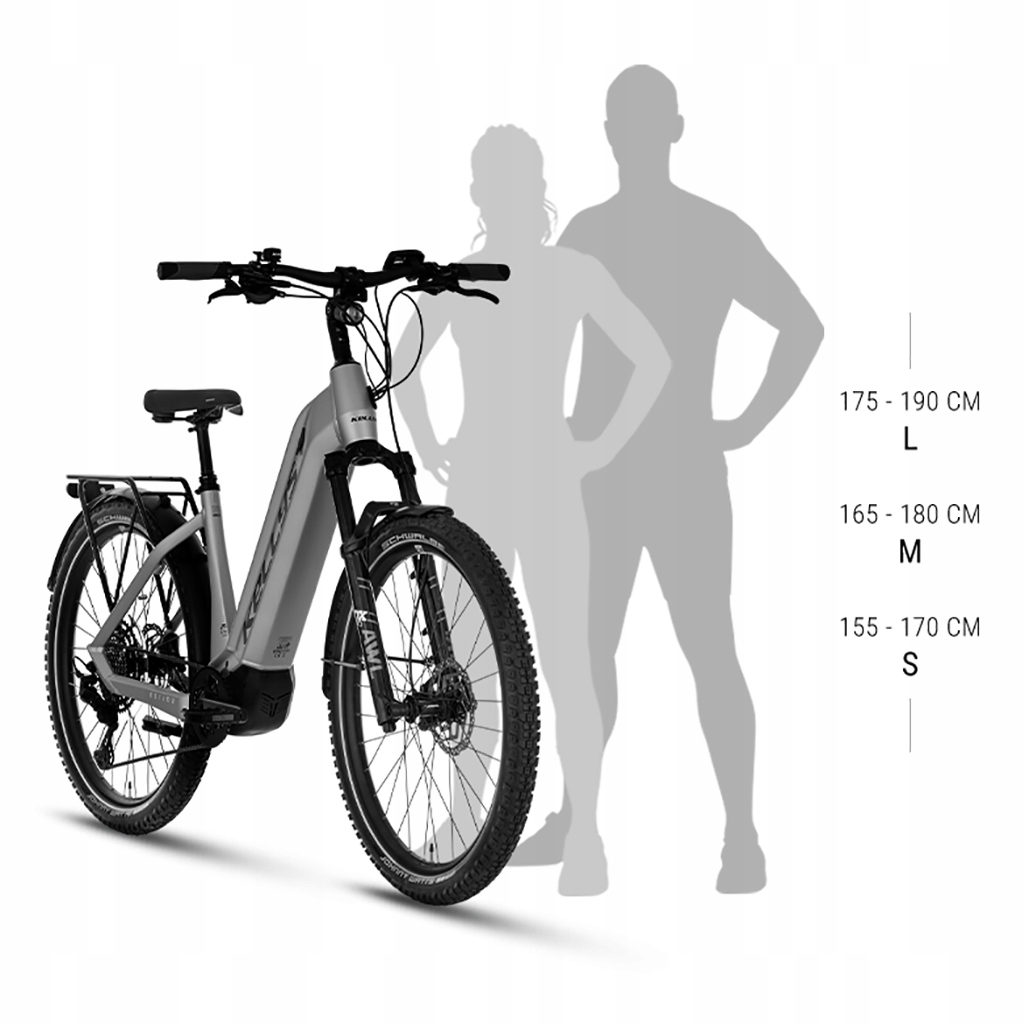 Duża pojemność baterii KELLYS Re-Charge K1 – zasięg do 120 km