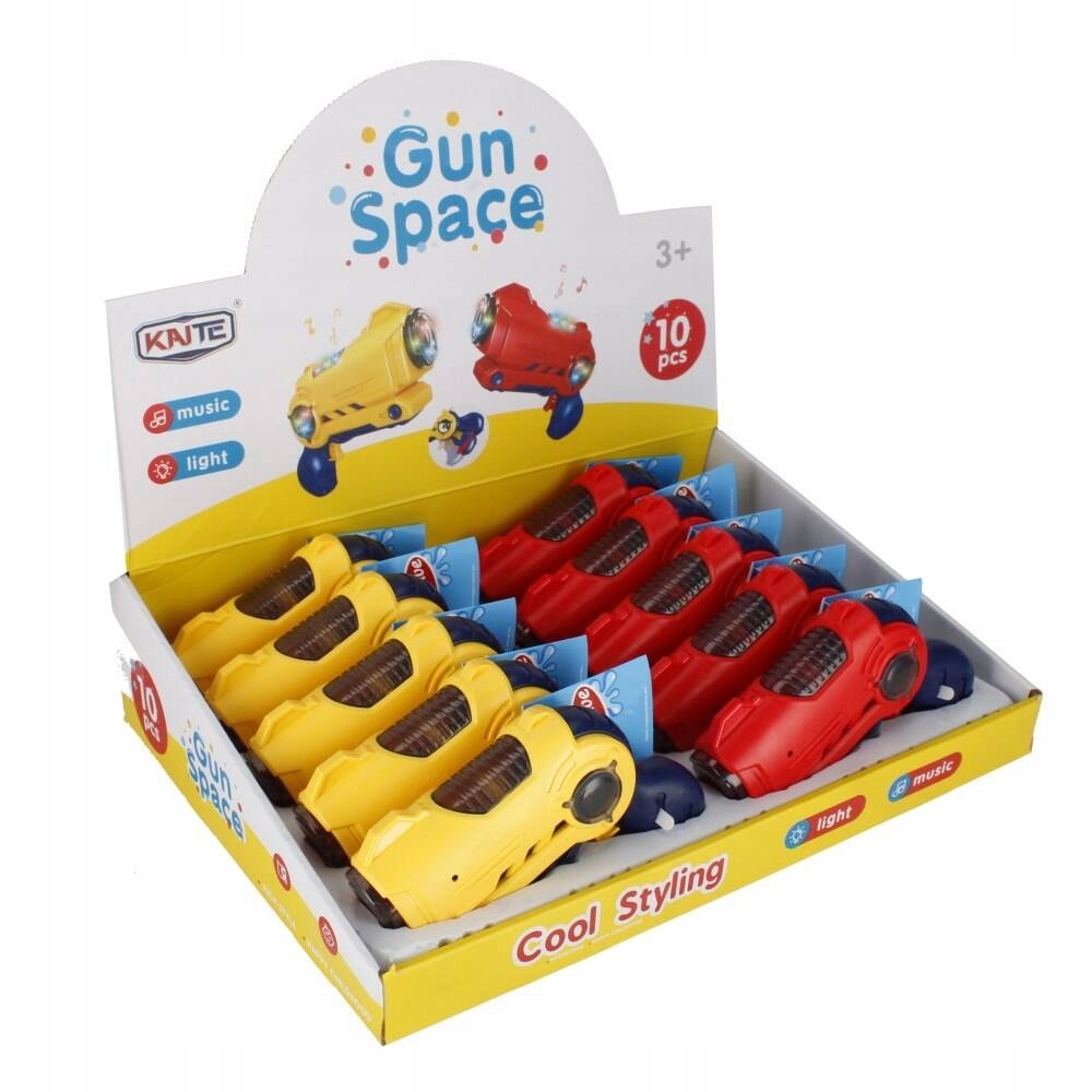 Pistolet Światło i Dźwięk 15 cm Mix Mega Creative – Idealna zabawa dla dzieci