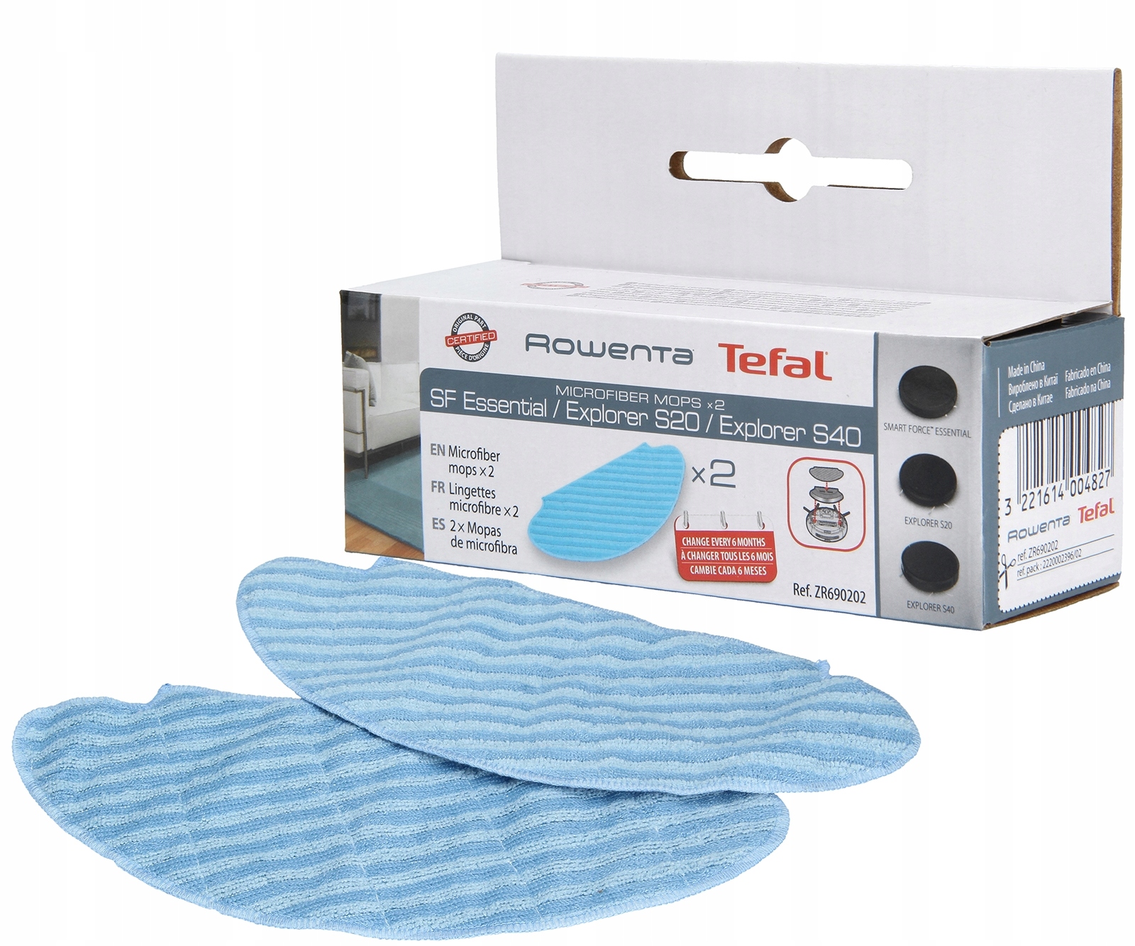 Tefal X-plorer Serie 40 – Innowacyjny robot sprzątający z mikroskórami