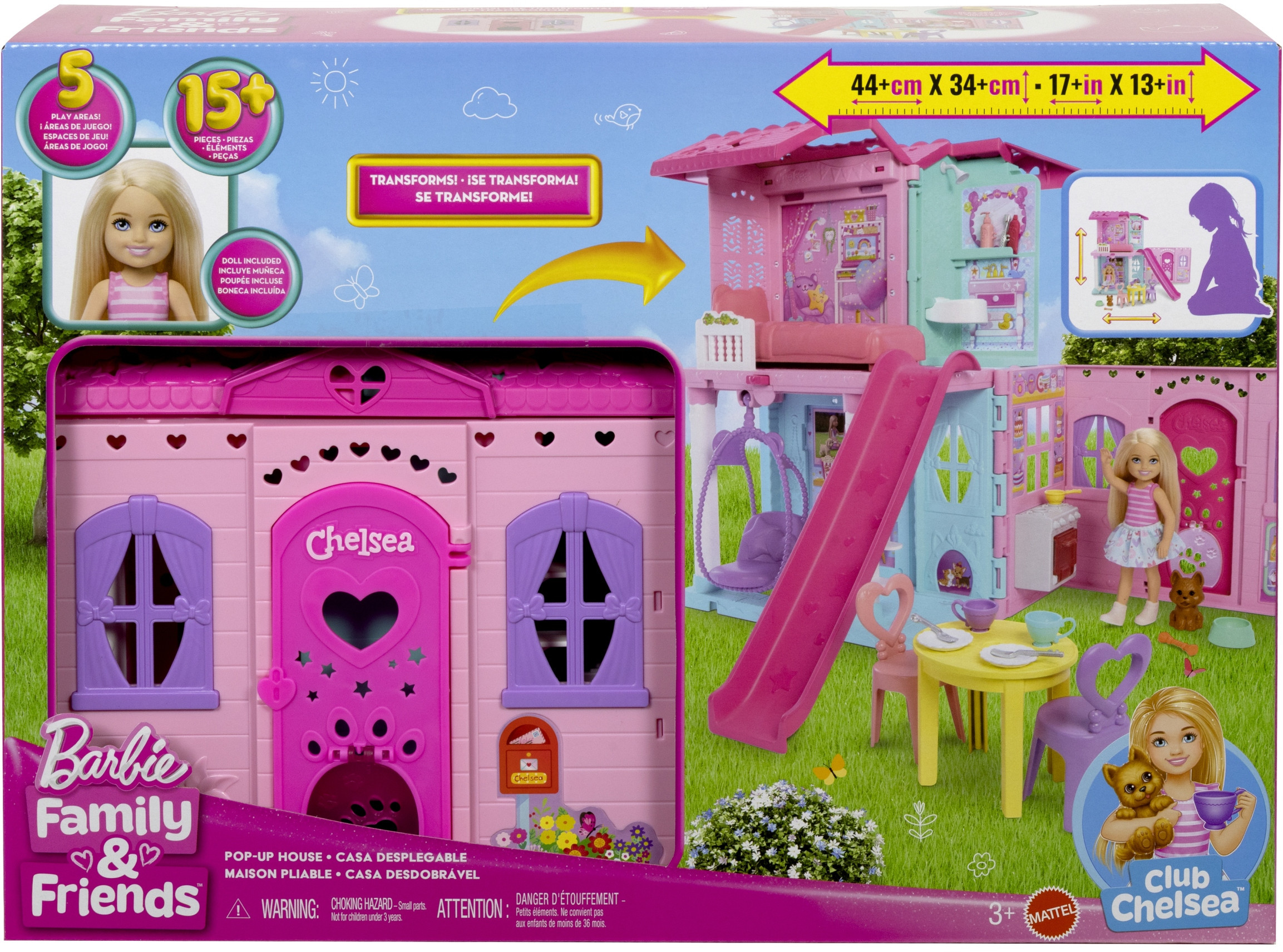 Urokliwy domek z ponad 5 obszarami zabawy