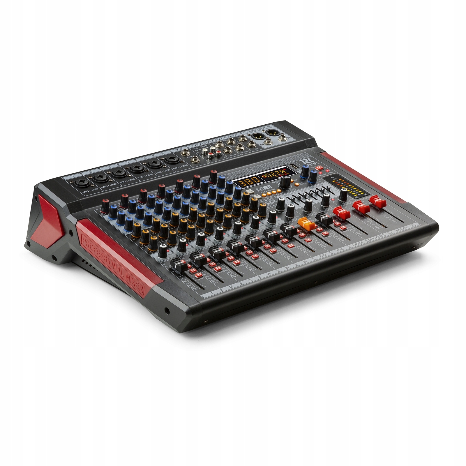 Mikser sceniczny 8-kanałowy PDM-T804 DSP/MP3 – Twój klucz do profesjonalnego dźwięku
