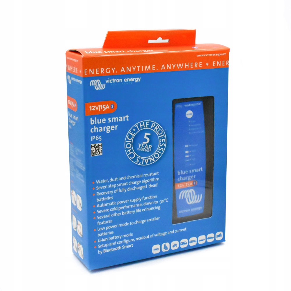 Ładowarka 12/15 (1) 230V Blue Smart IP65 – Nowoczesne rozwiązanie do ładowania akumulatorów