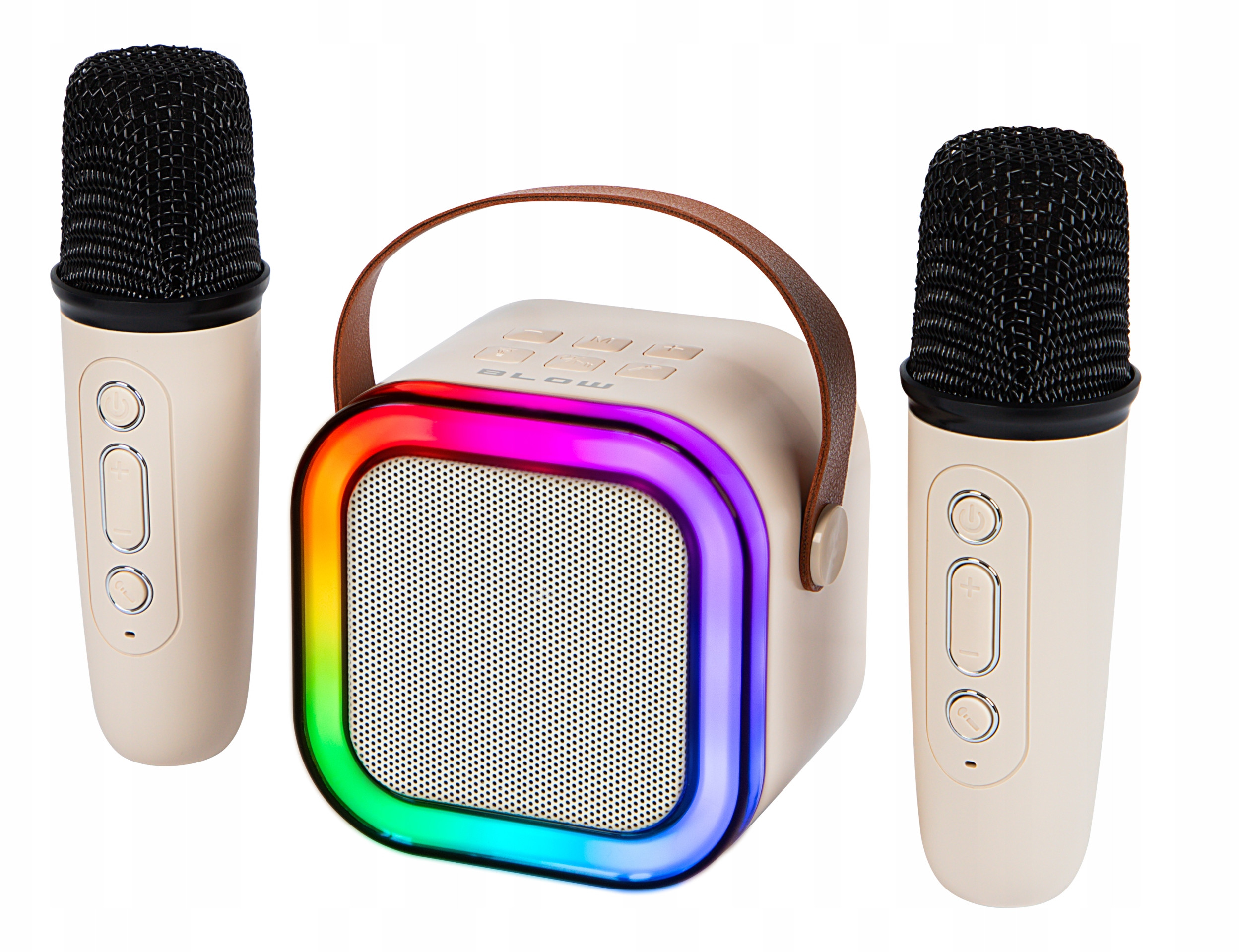 Głośnik Blow Głośnik Bluetooth Karaoke RGB – Idealny towarzysz każdej imprezy