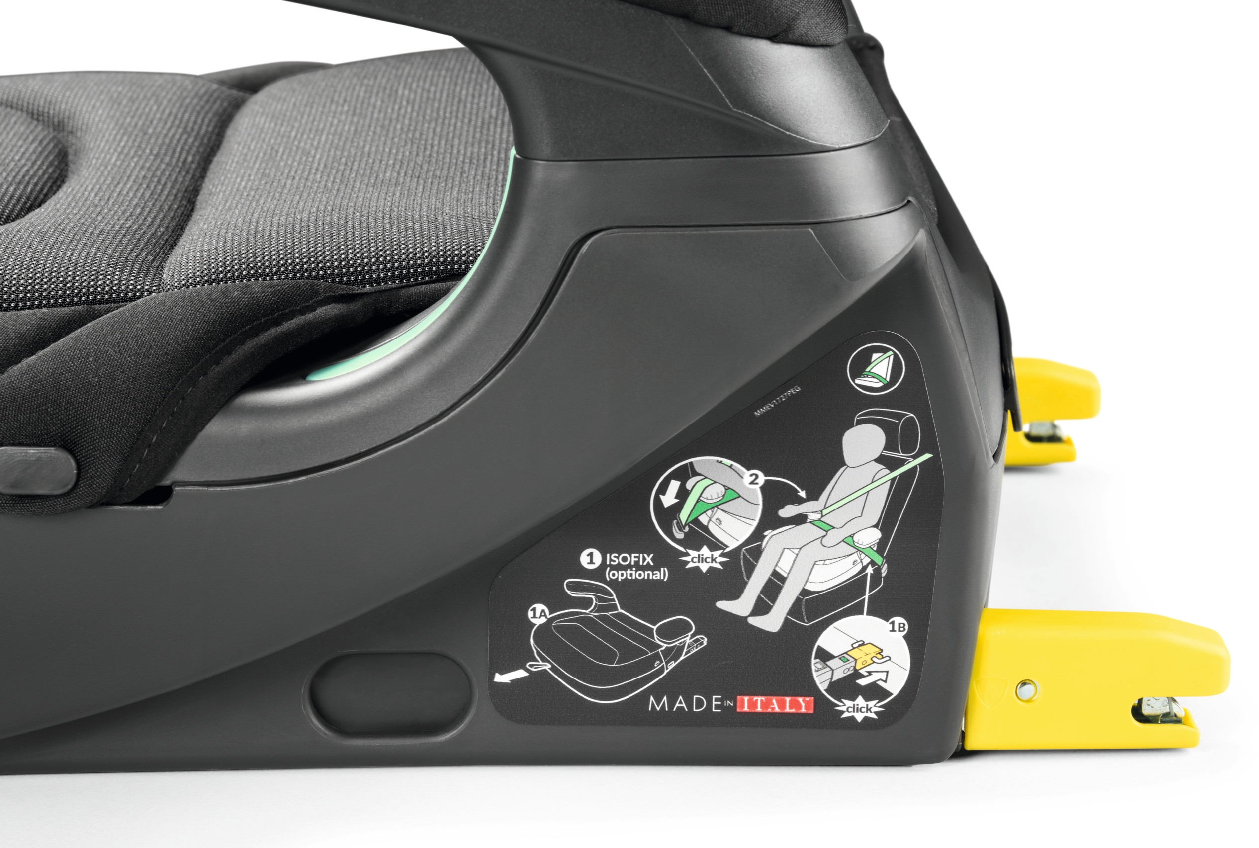 Łatwość montażu – ISOFIX i pasy bezpieczeństwa