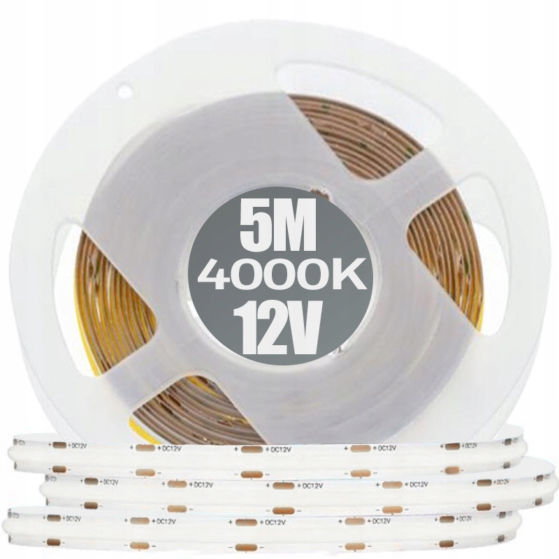Taśma LED COB 12V – Oświetlenie, które zmienia przestrzeń