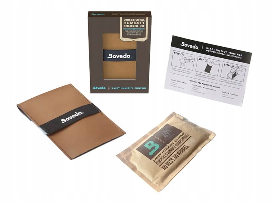 Boveda Directional Humidity Starter Kit – Idealne rozwiązanie dla Twoich instrumentów strunowych
