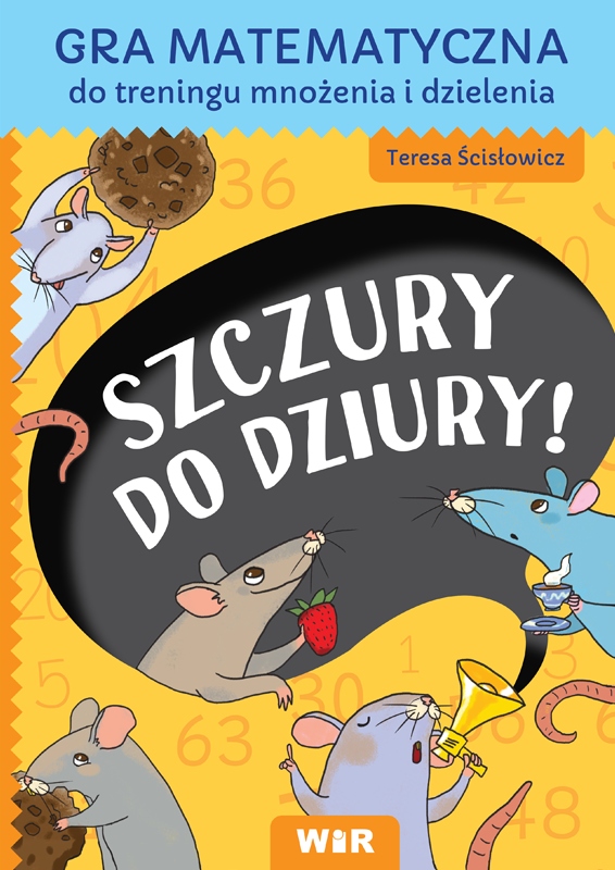 Gra matematyczna - Szczury do dziury: Zabawna nauka mnożenia