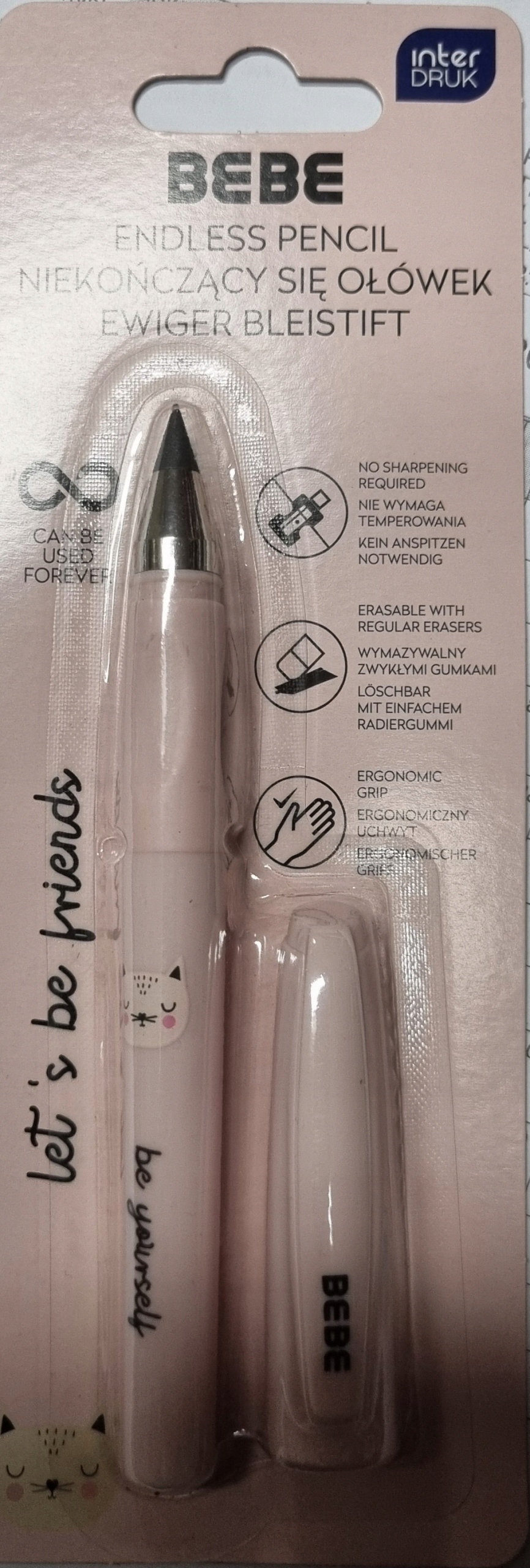 Niekończący się ołówek BEBE Friends – Innowacyjne rozwiązanie do pisania