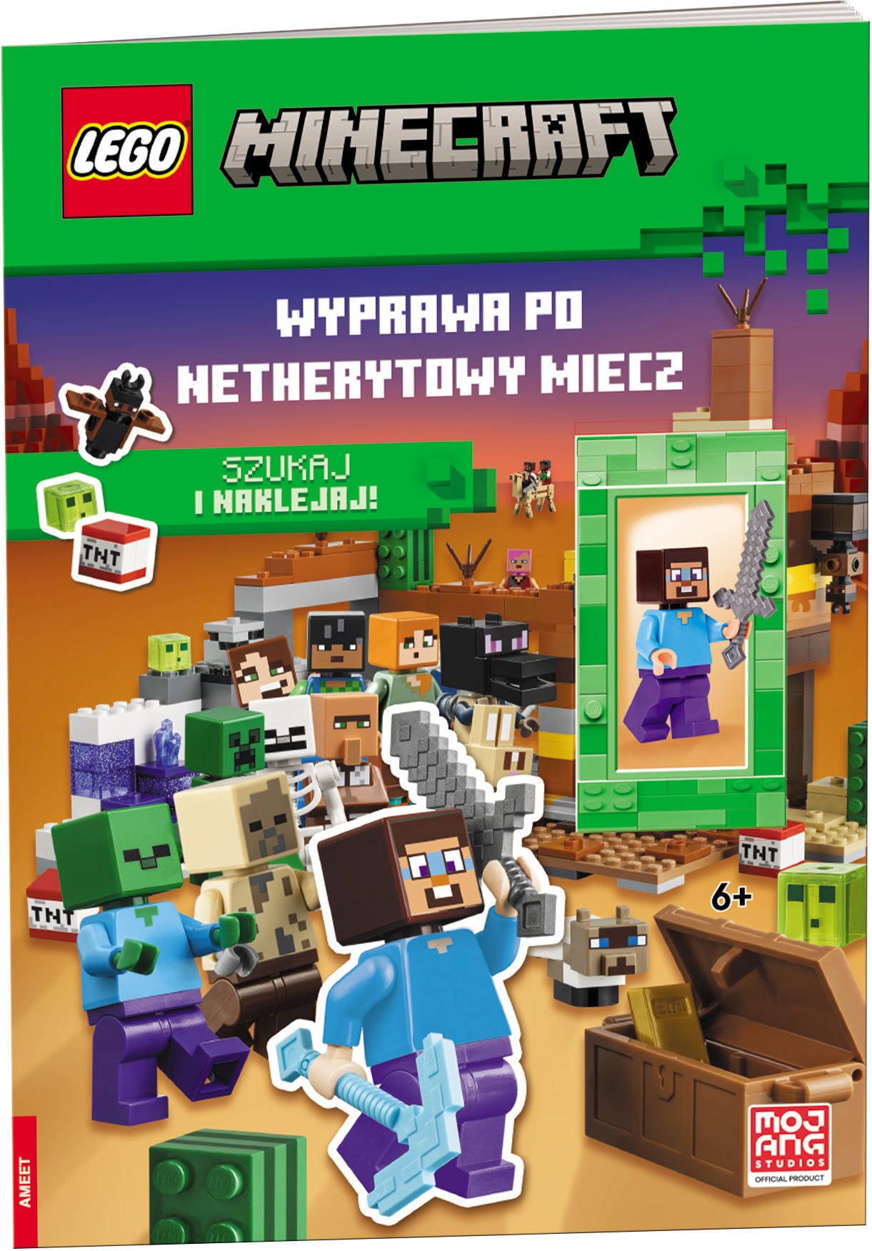Lego Minecraft. Wyprawa po netherytowy miecz – Odkryj przygodę w świecie LEGO