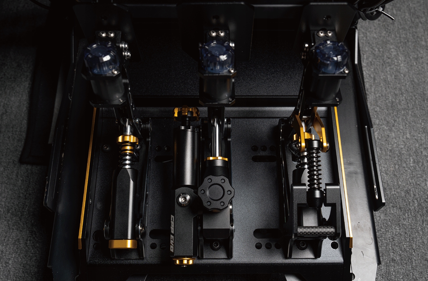 Komplet pedałów z hydraulicznym hamulcem i sprzęgłem