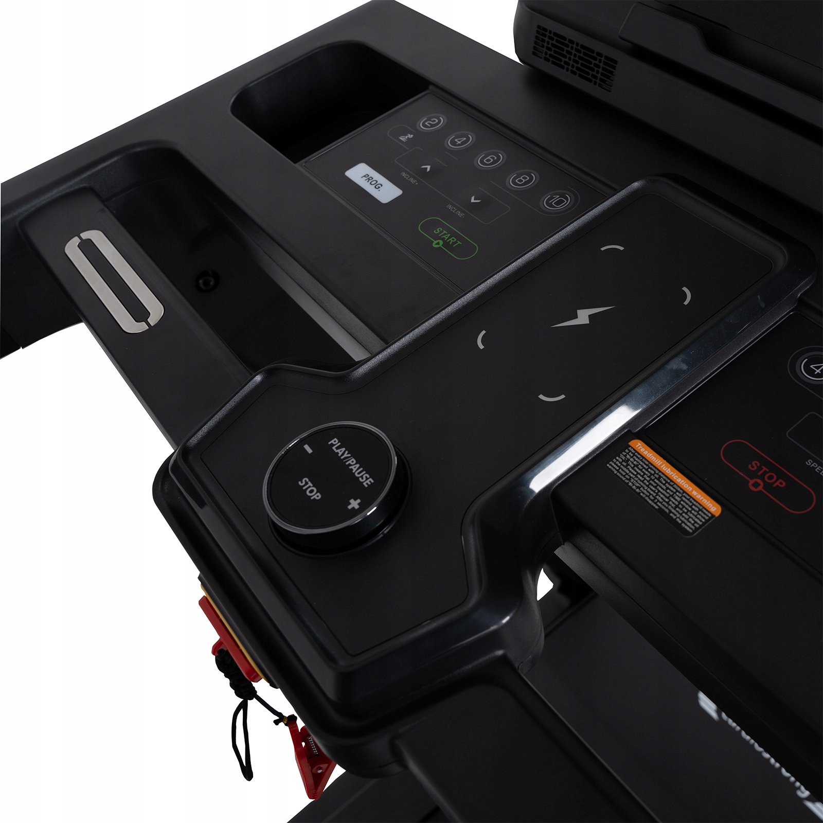 Regulacja nachylenia do 12% – zwiększ intensywność treningu