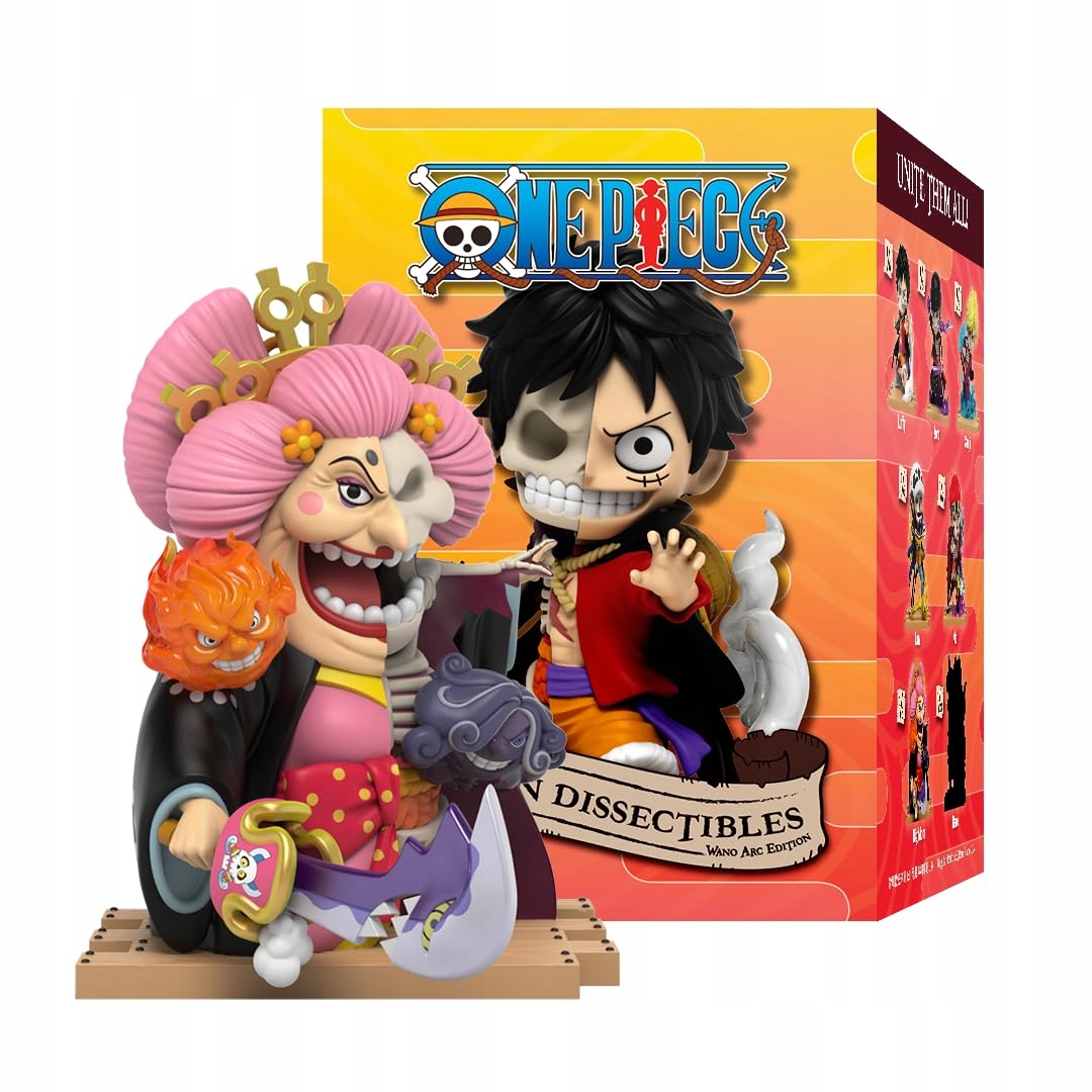 Różnorodność postaci z serii One Piece