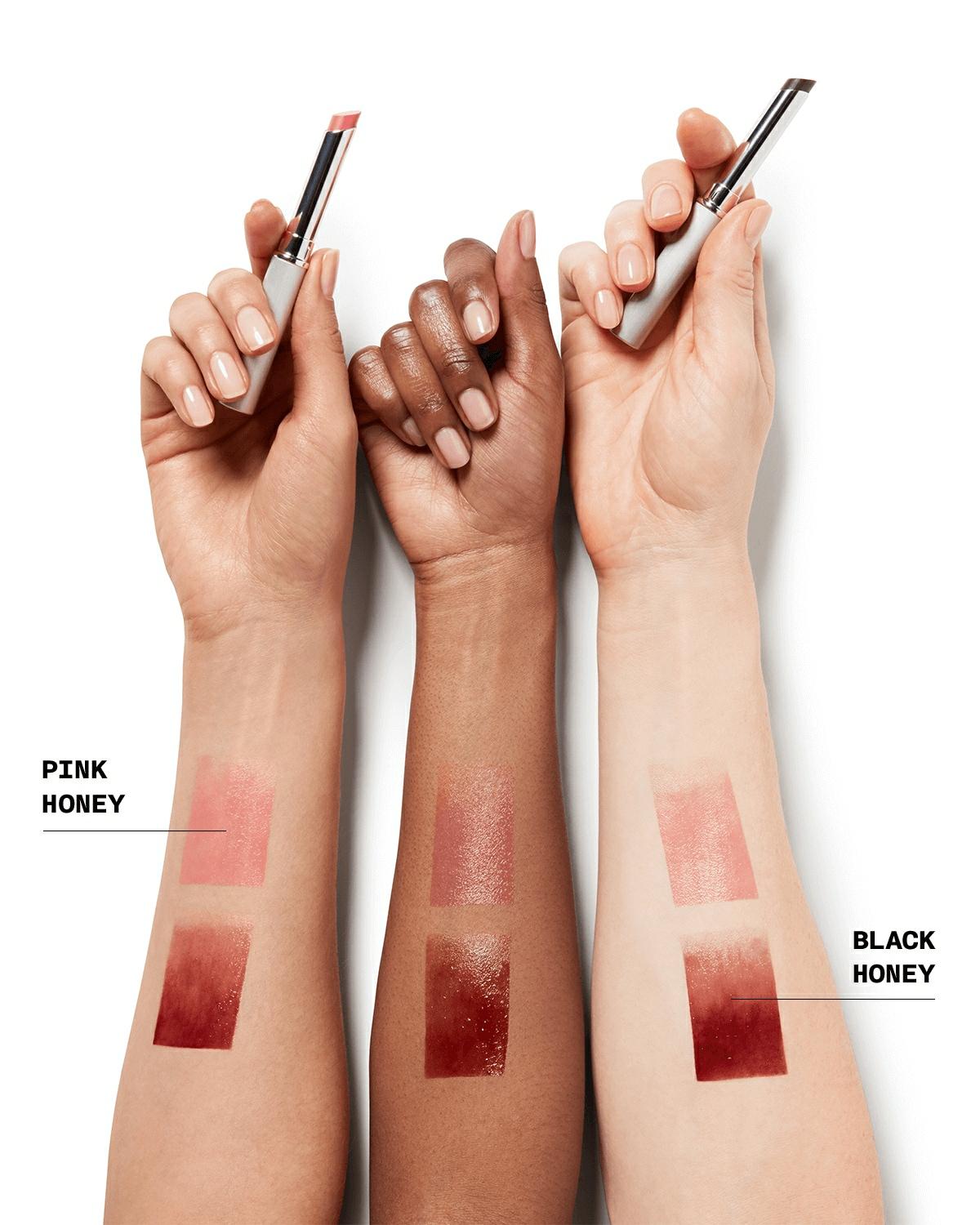 Transparentny pigment i lekka formuła