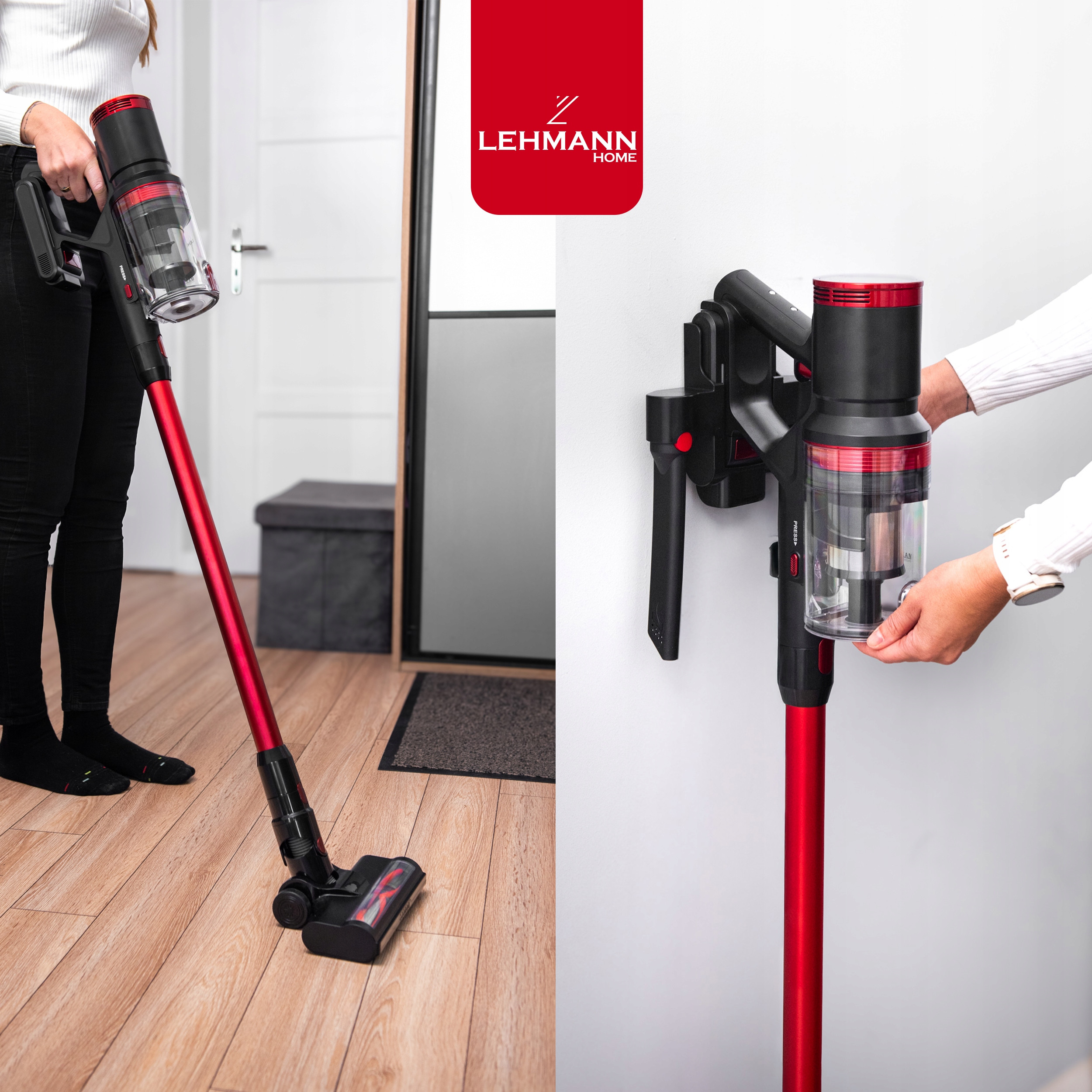 ODKURZACZ PIONOWY BEZPRZEWODOWY RĘCZNY BEZWORKOWY ELEKTROSZCZOTKA LED 450W EAN (GTIN) 5905999063706