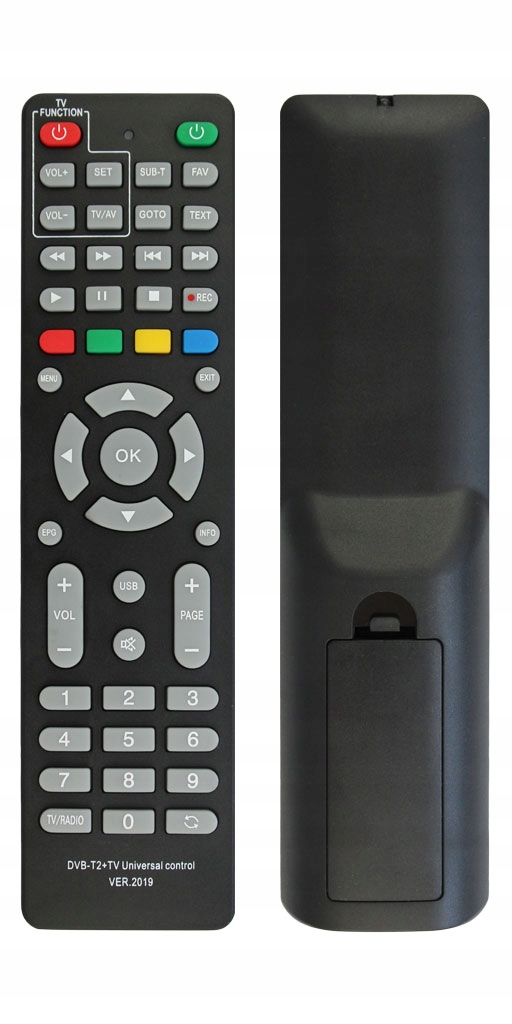 Wygodne sterowanie dekoderem DVB-T2